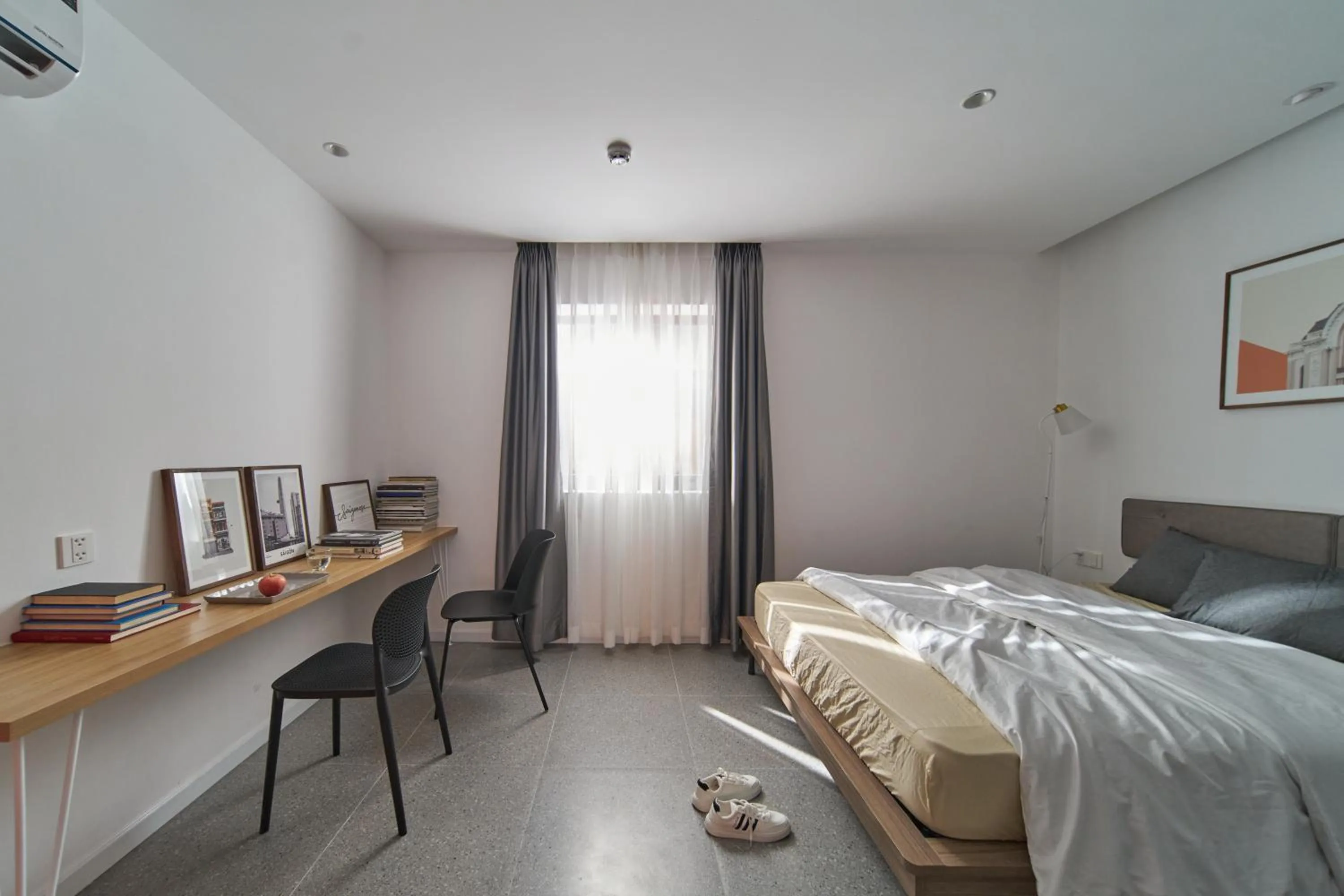 Photo of the whole room, Bed in M Village Living Hồ Biểu Chánh