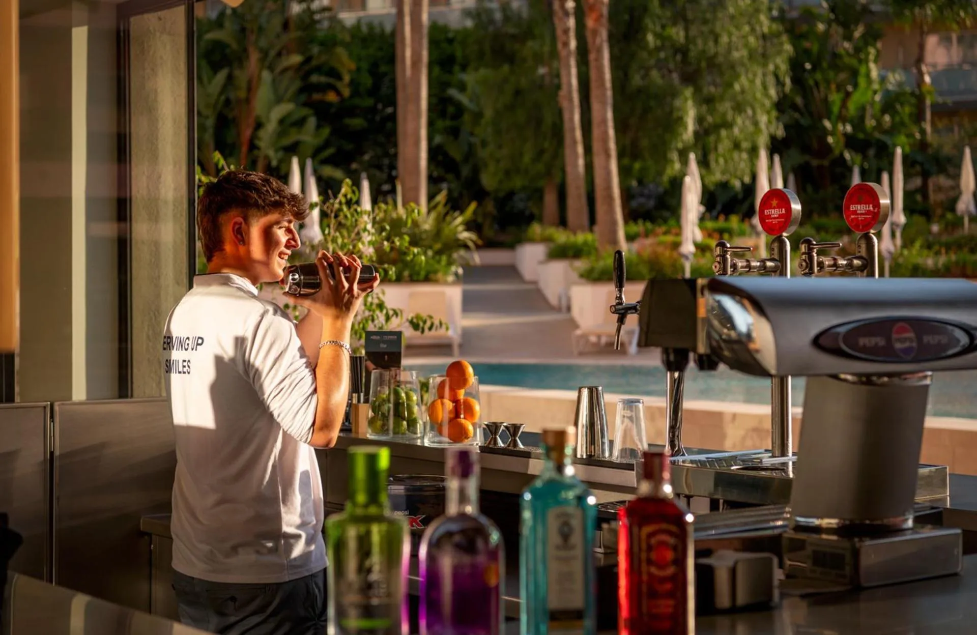 Restaurant/places to eat in AQUA Hotel The Breeze & Spa - All Inclusive - Adults Only - 4Sup