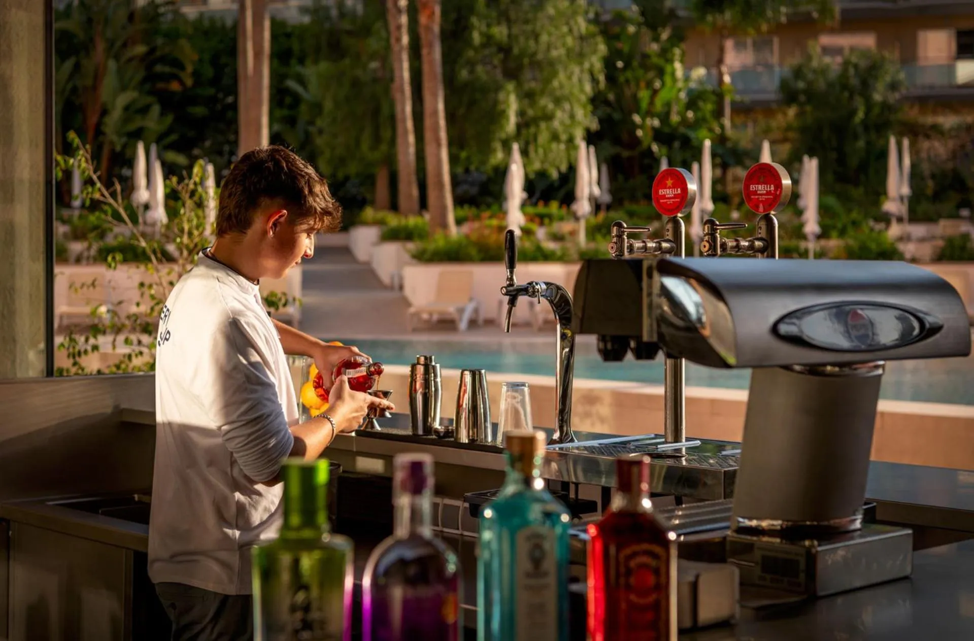 Food and drinks in AQUA Hotel The Breeze & Spa - All Inclusive - Adults Only - 4Sup