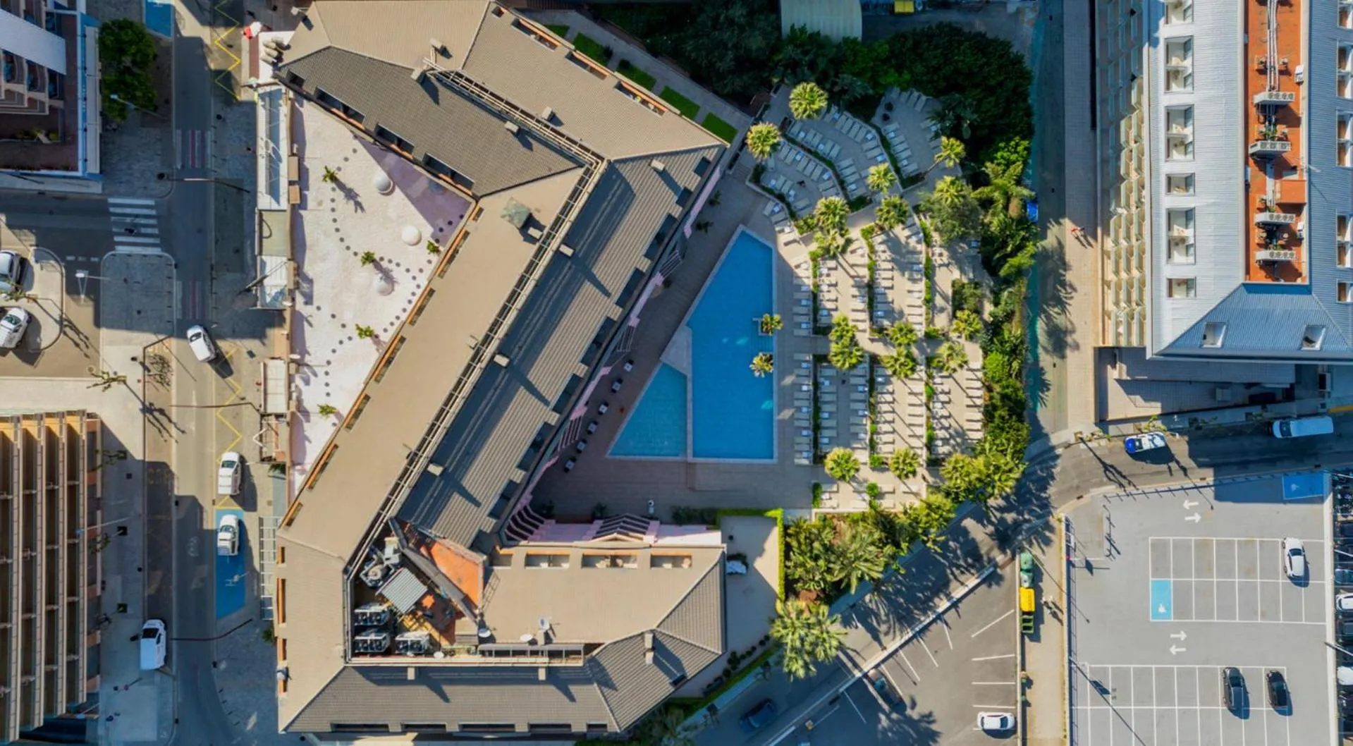 Property building in AQUA Hotel The Breeze & Spa - All Inclusive - Adults Only - 4Sup