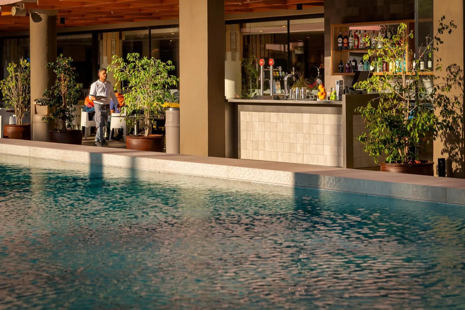 Restaurant/places to eat in AQUA Hotel The Breeze & Spa - All Inclusive - Adults Only - 4Sup