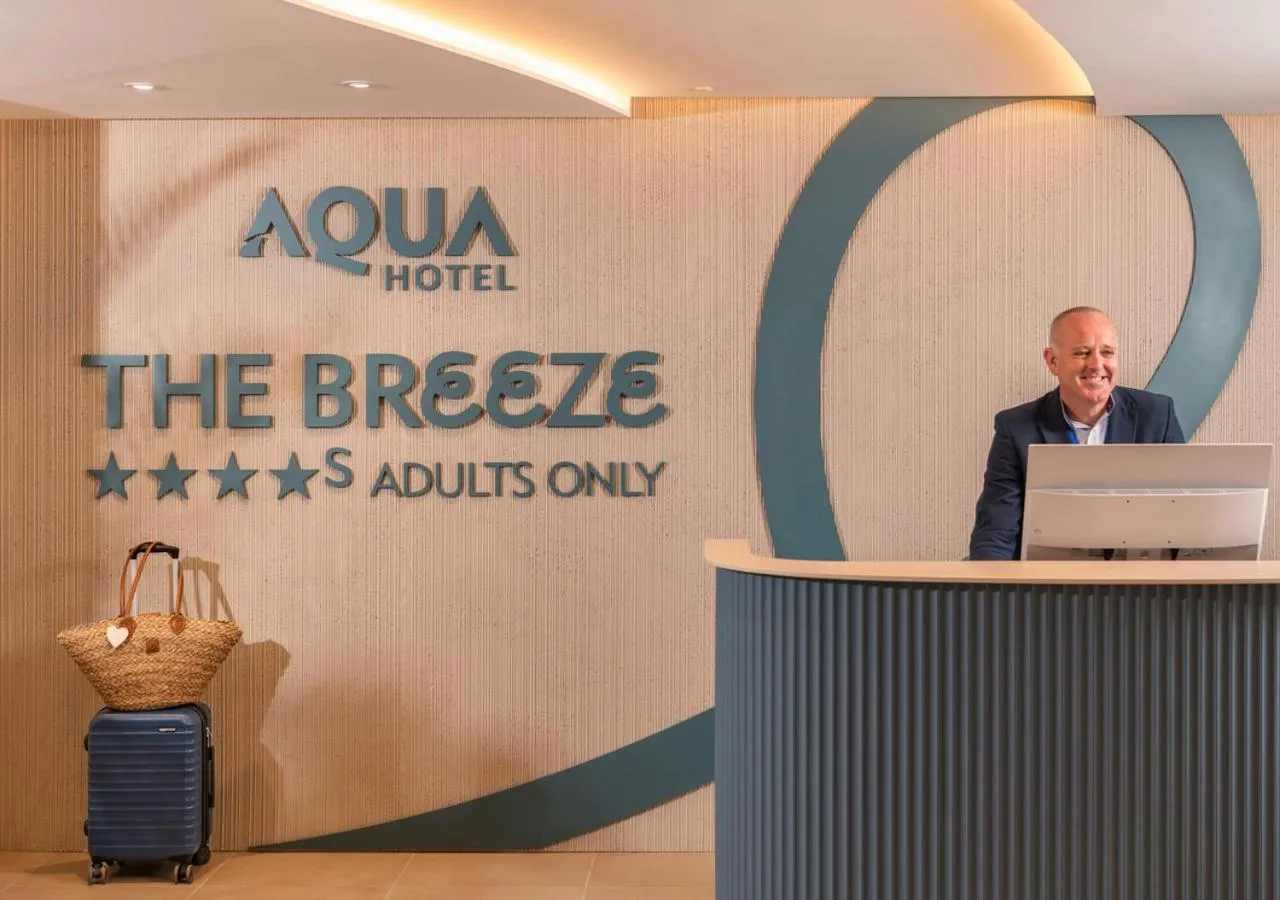 Lobby or reception in AQUA Hotel The Breeze & Spa - All Inclusive - Adults Only - 4Sup