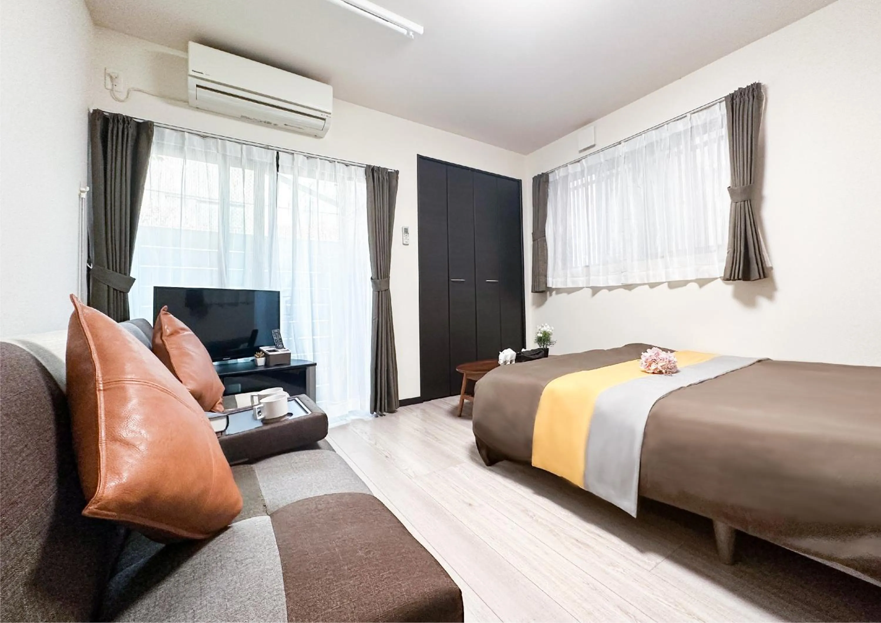 Bed in nestay inn tokyo asakusa