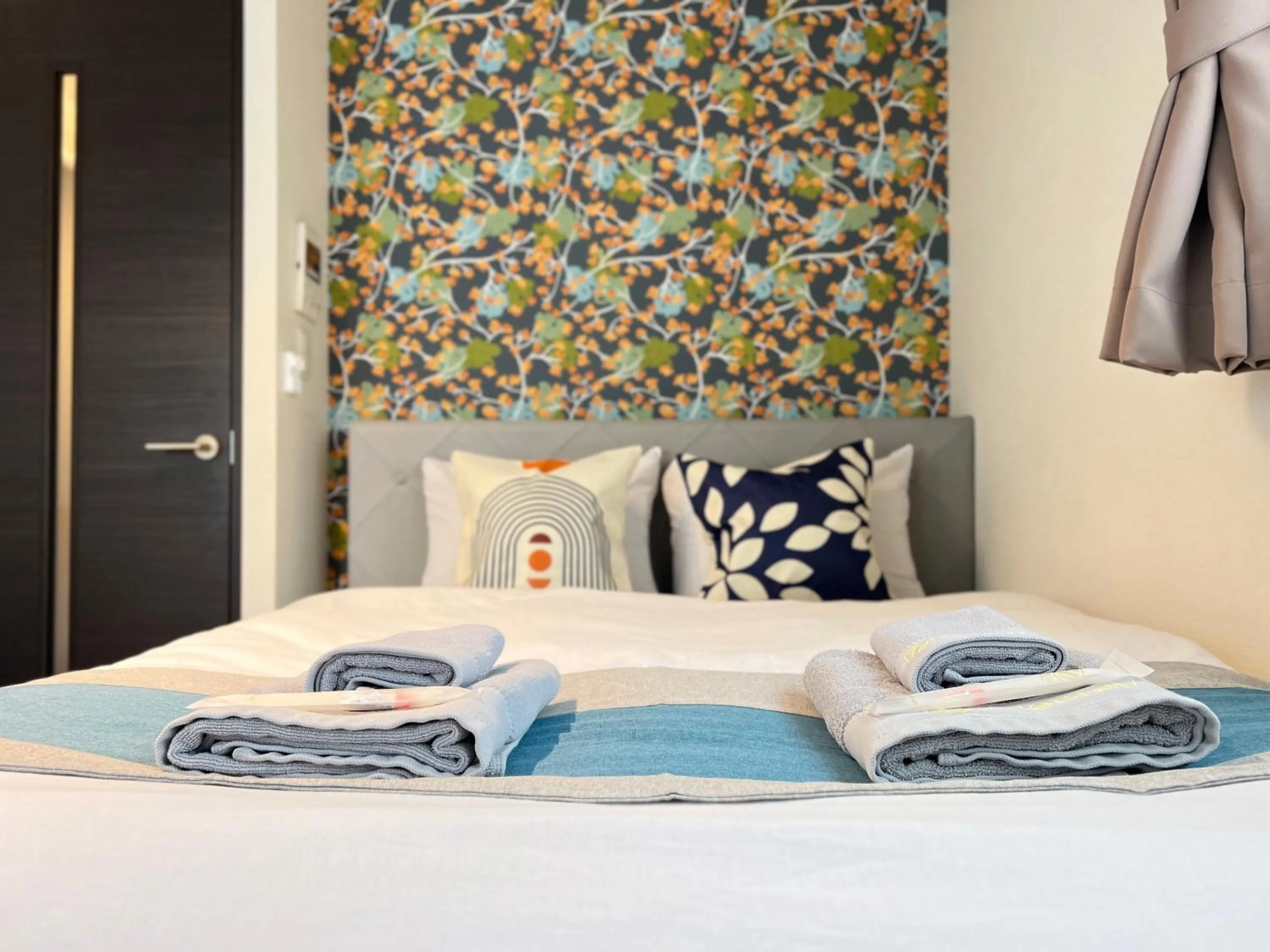 Bed in nestay inn tokyo asakusa