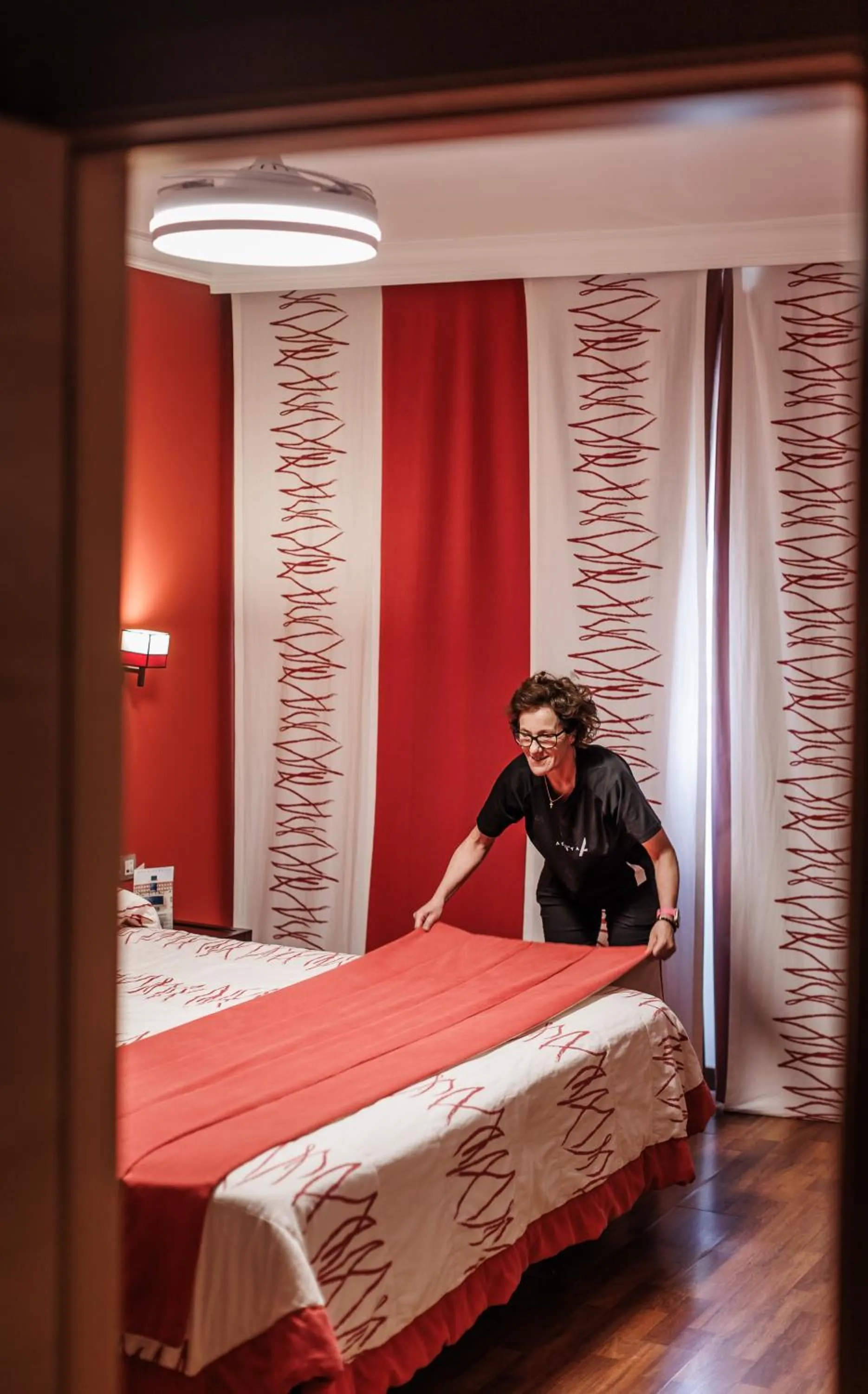 Bed in Hotel Acosta Centro