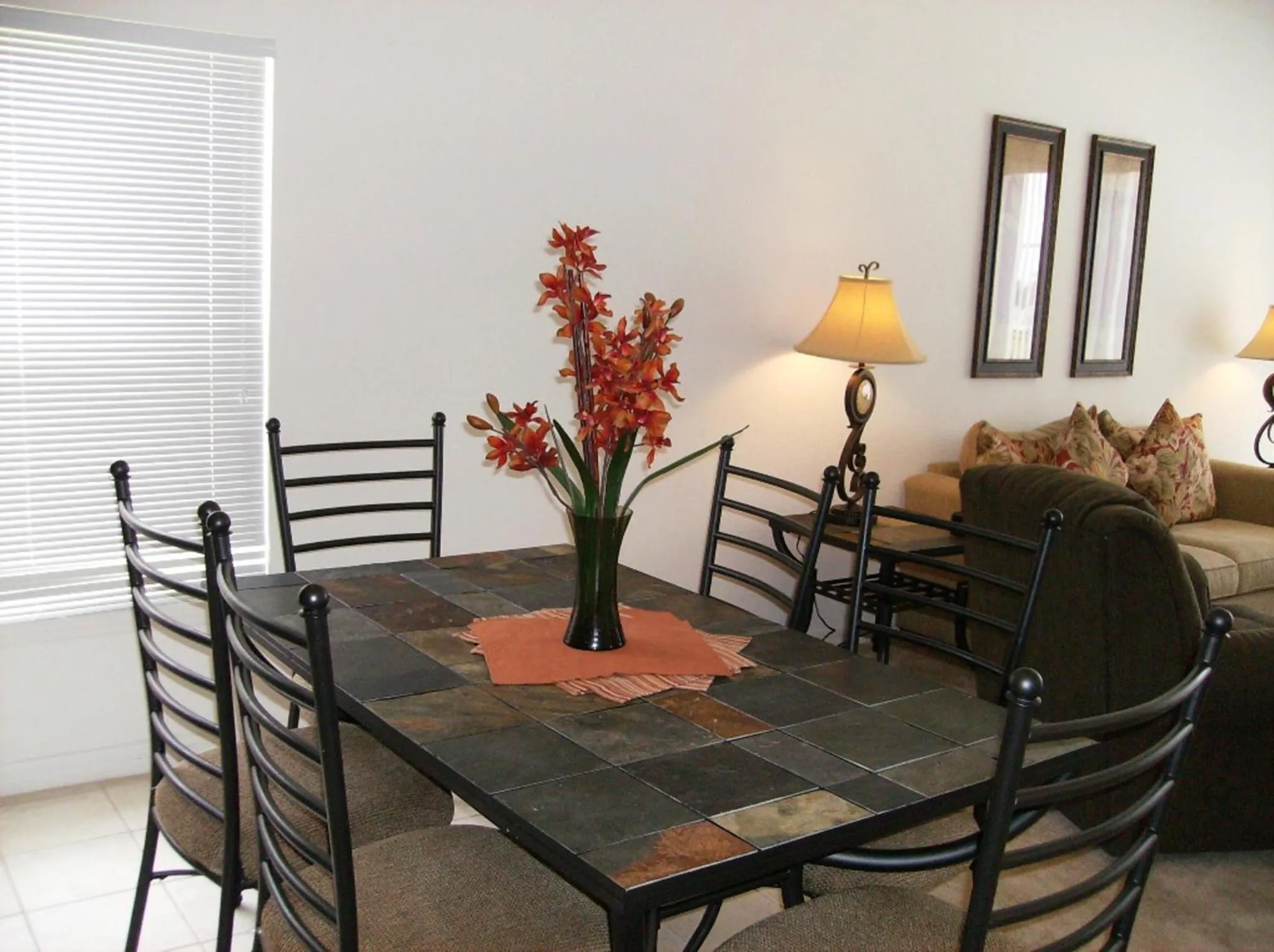Dining area in 4 Bedroom Value Plus Home with Private Pool