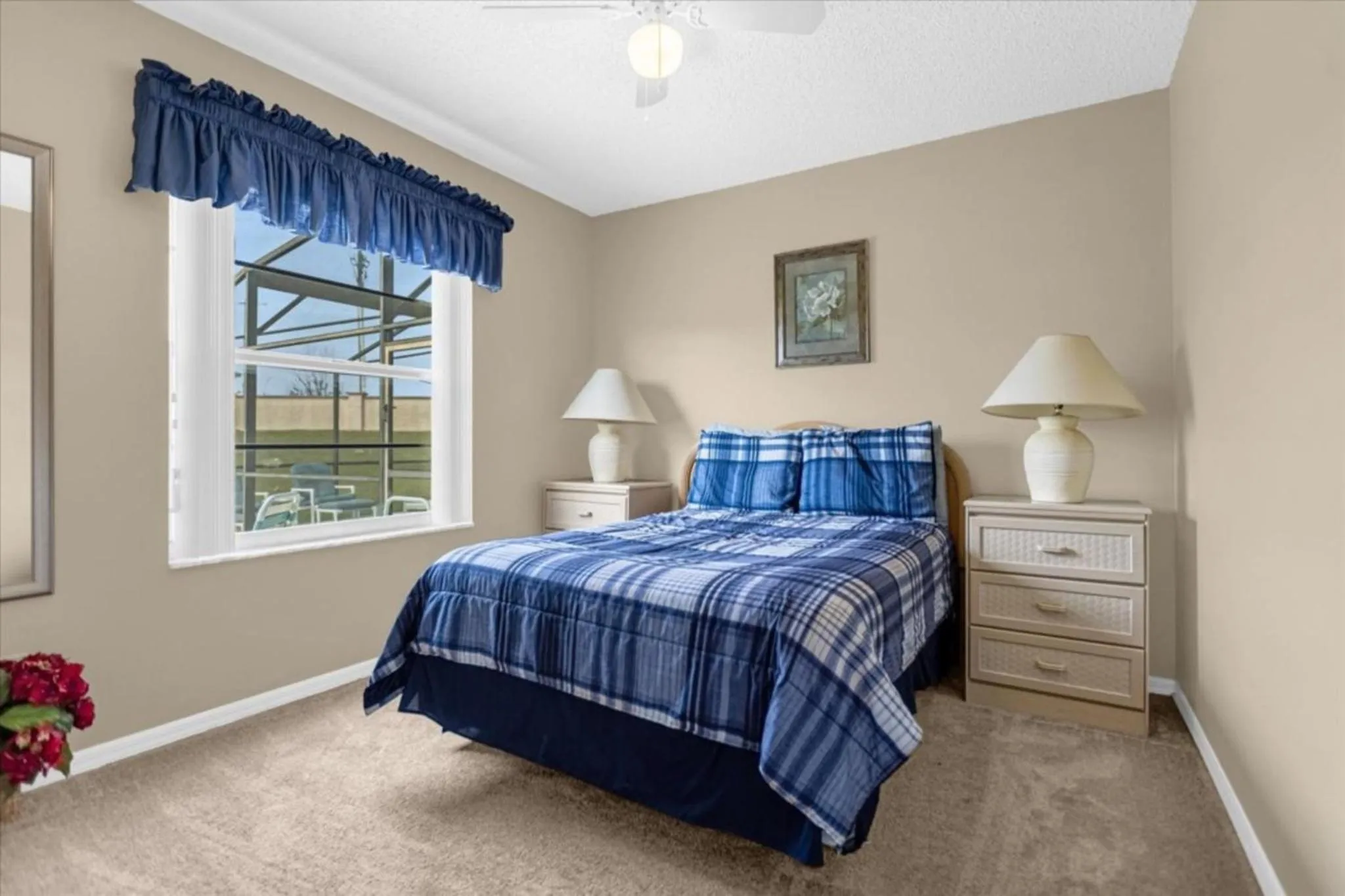 Bedroom, Bed in 4 Bedroom Value Plus Home with Private Pool