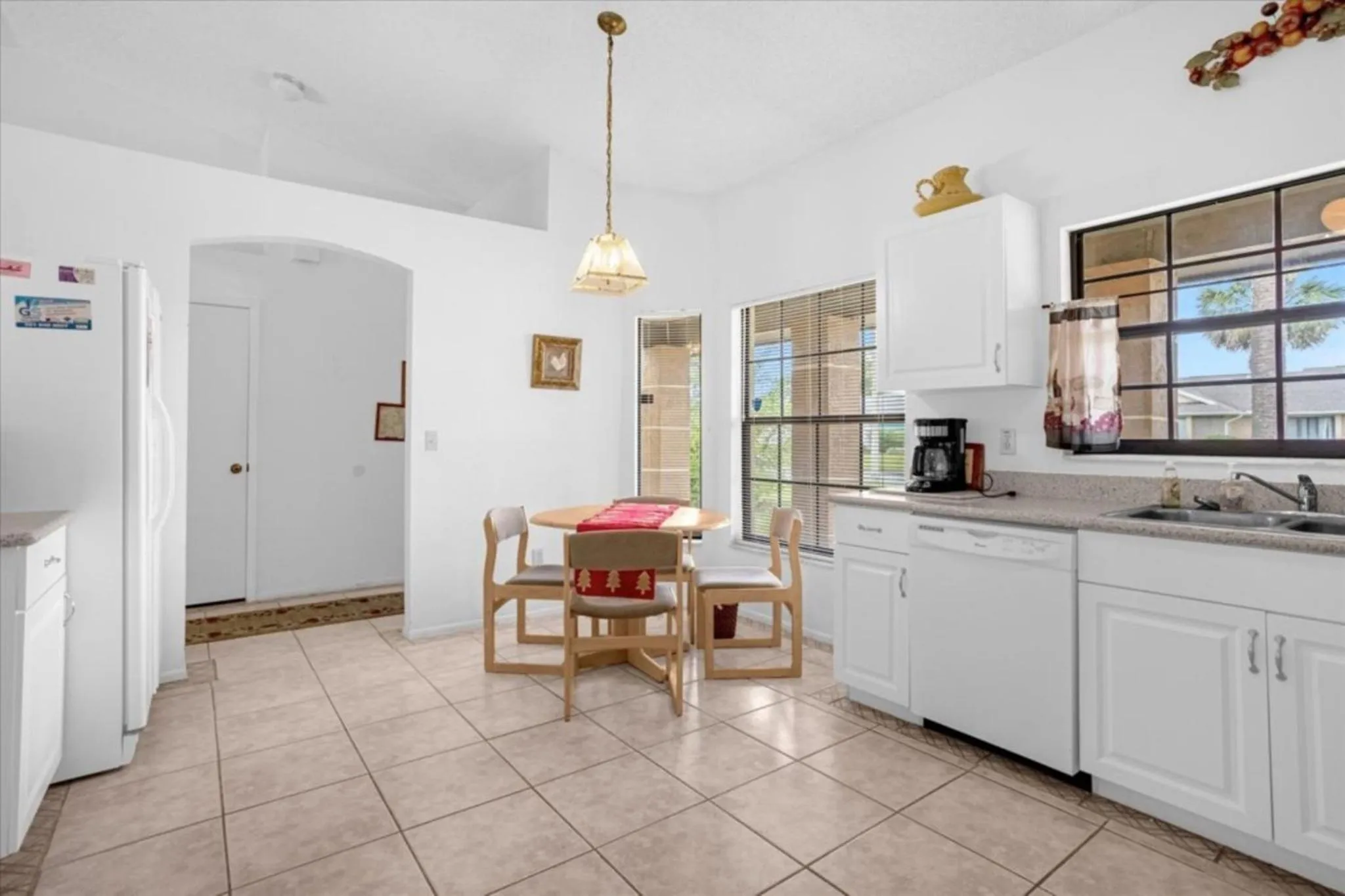 Dining area in 4 Bedroom Value Plus Home with Private Pool