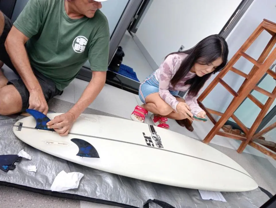 Guests in Canh Tien Homestay Tam Thanh Beach