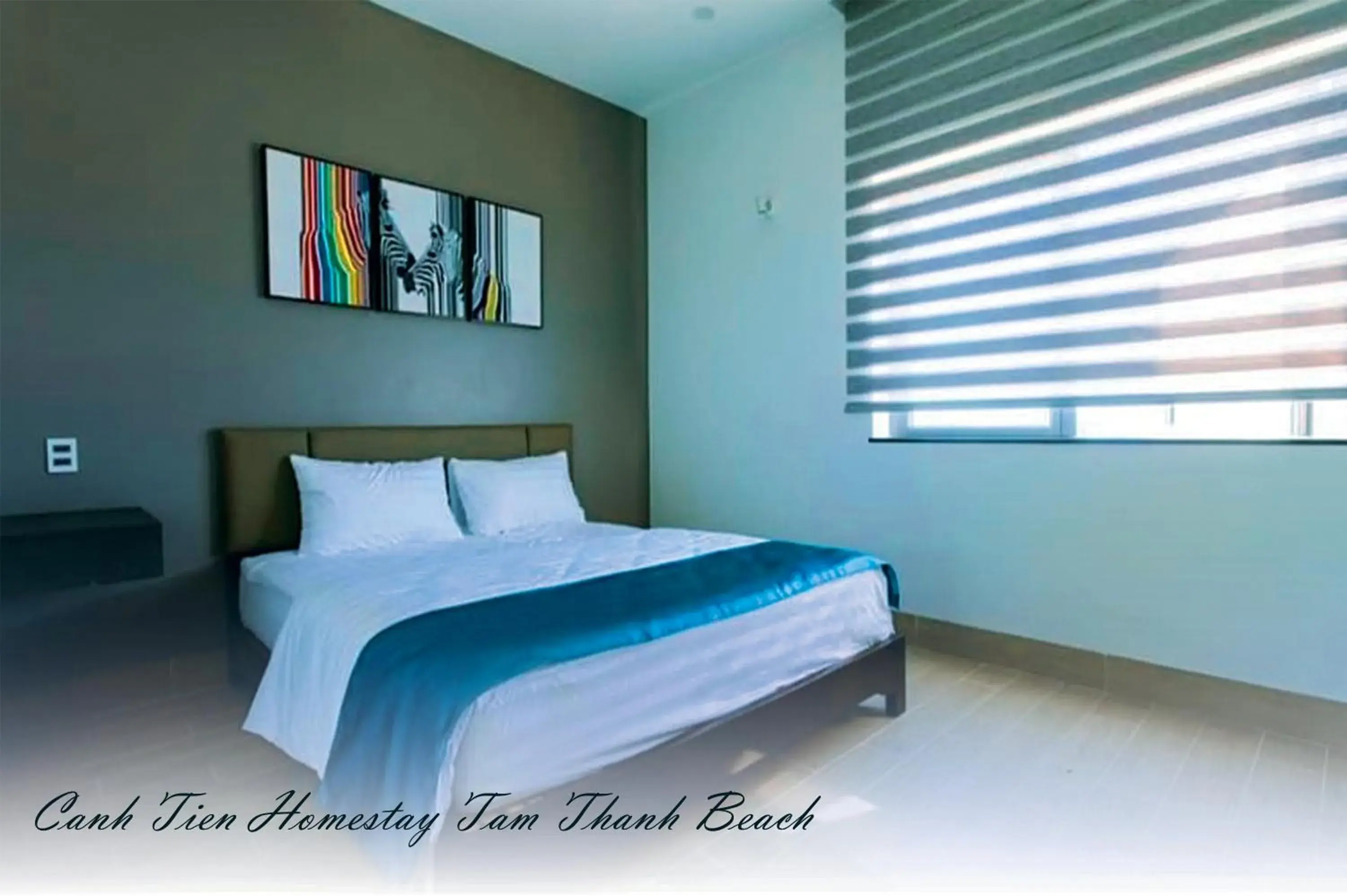 Double Room with Sea View in Canh Tien Homestay Tam Thanh Beach Double Room with Sea View in Canh Tien Homestay Tam Thanh Beach