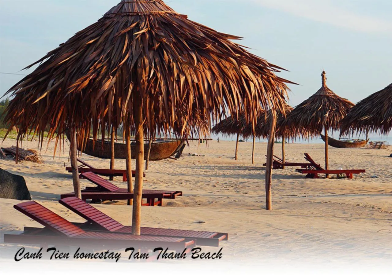 Beach in Canh Tien Homestay Tam Thanh Beach