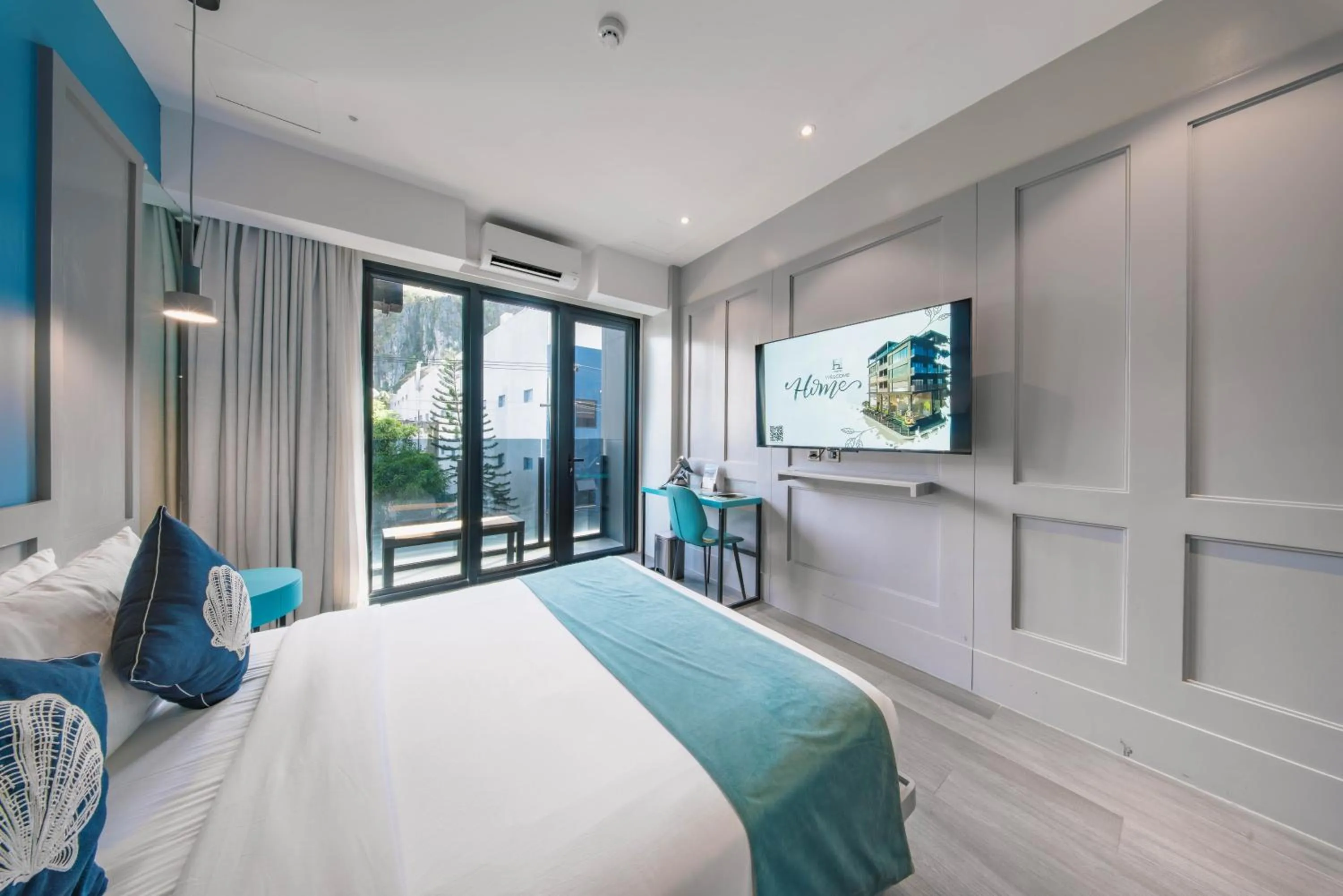 Bed in H Hotel El Nido - Vegan Friendly Hotel Managed by H Hospitality Group