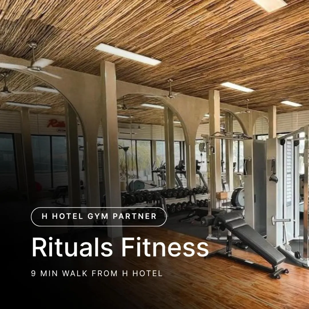 Fitness centre/facilities in H Hotel El Nido - Vegan Friendly Hotel Managed by H Hospitality Group
