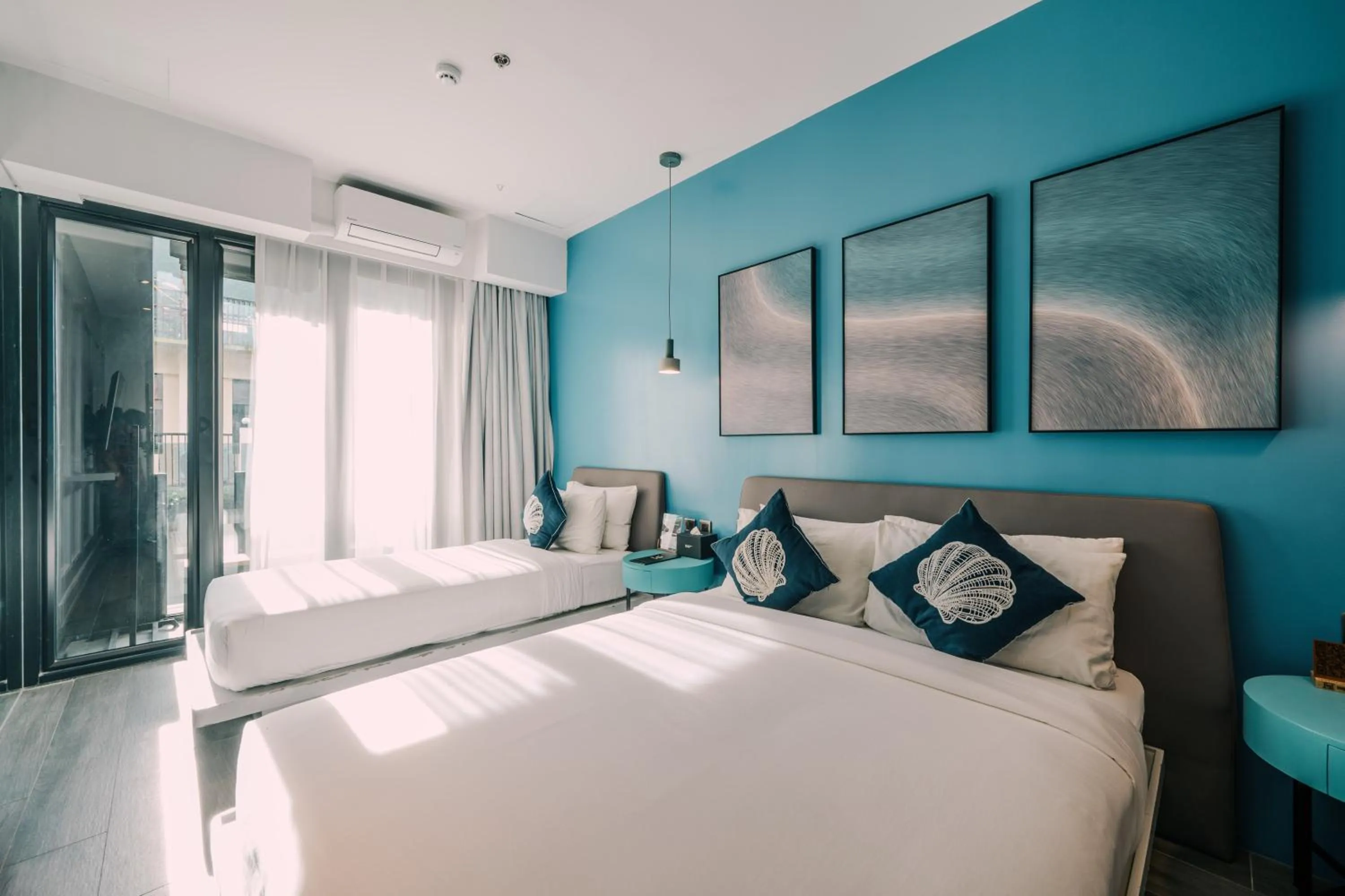 Bed in H Hotel El Nido - Vegan Friendly Hotel Managed by H Hospitality Group