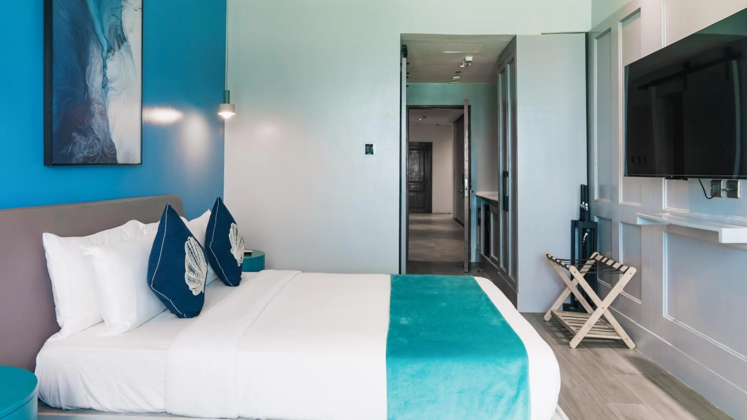 Bed in H Hotel El Nido - Vegan Friendly Hotel Managed by H Hospitality Group