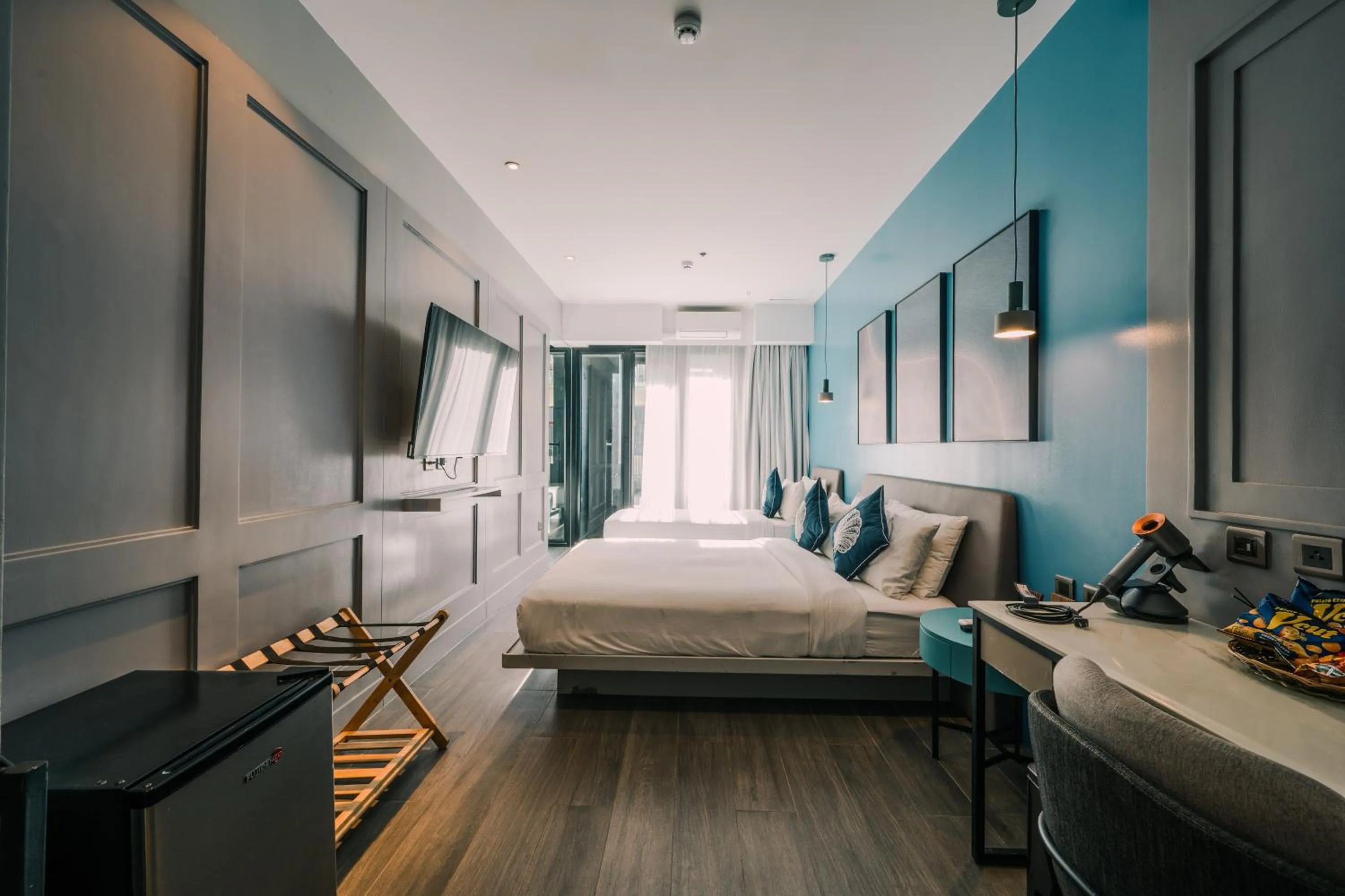 Bed in H Hotel El Nido - Vegan Friendly Hotel Managed by H Hospitality Group