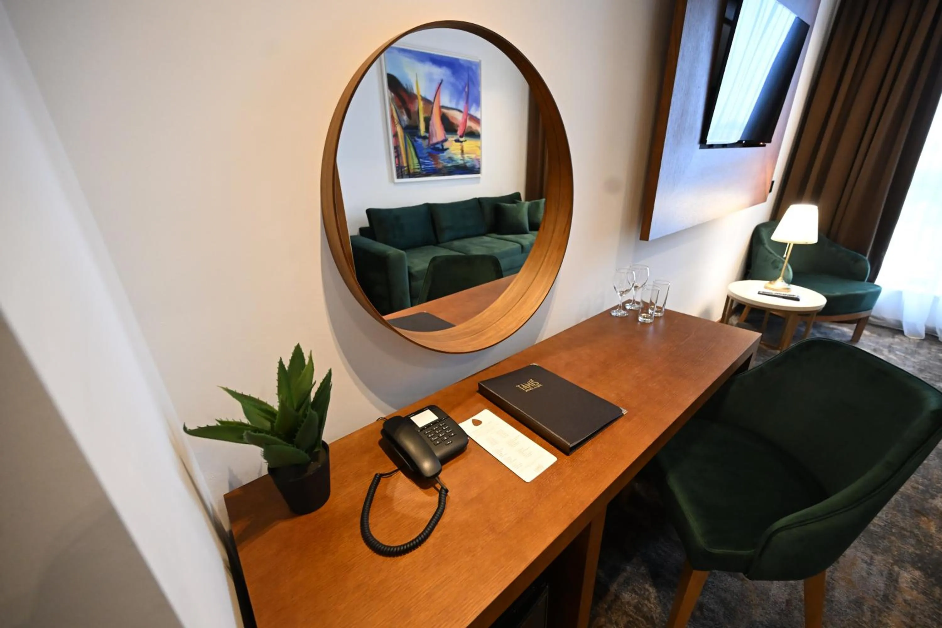 Seating area in Hotel Tamiš & Spa