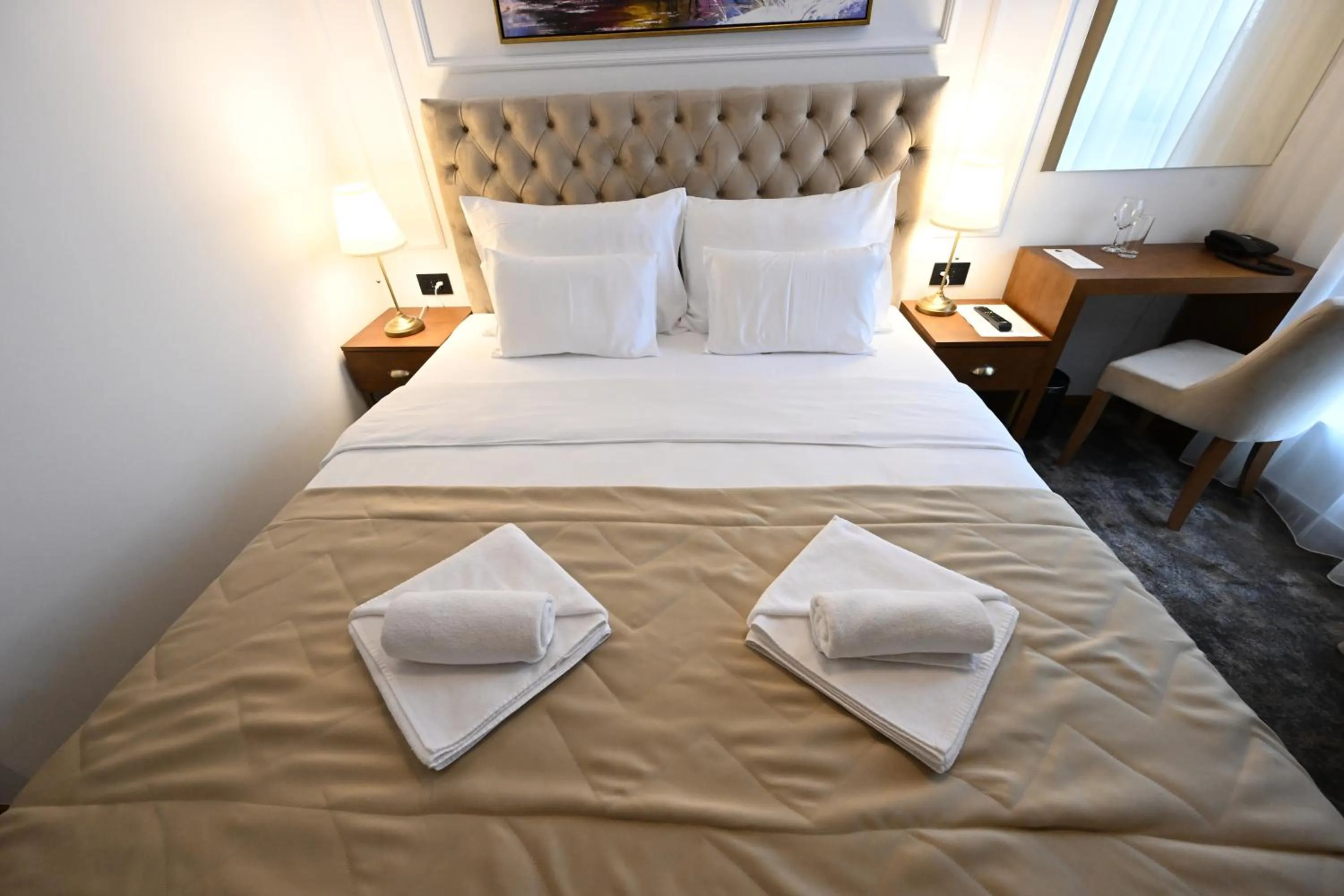 Photo of the whole room, Bed in Hotel Tamiš & Spa