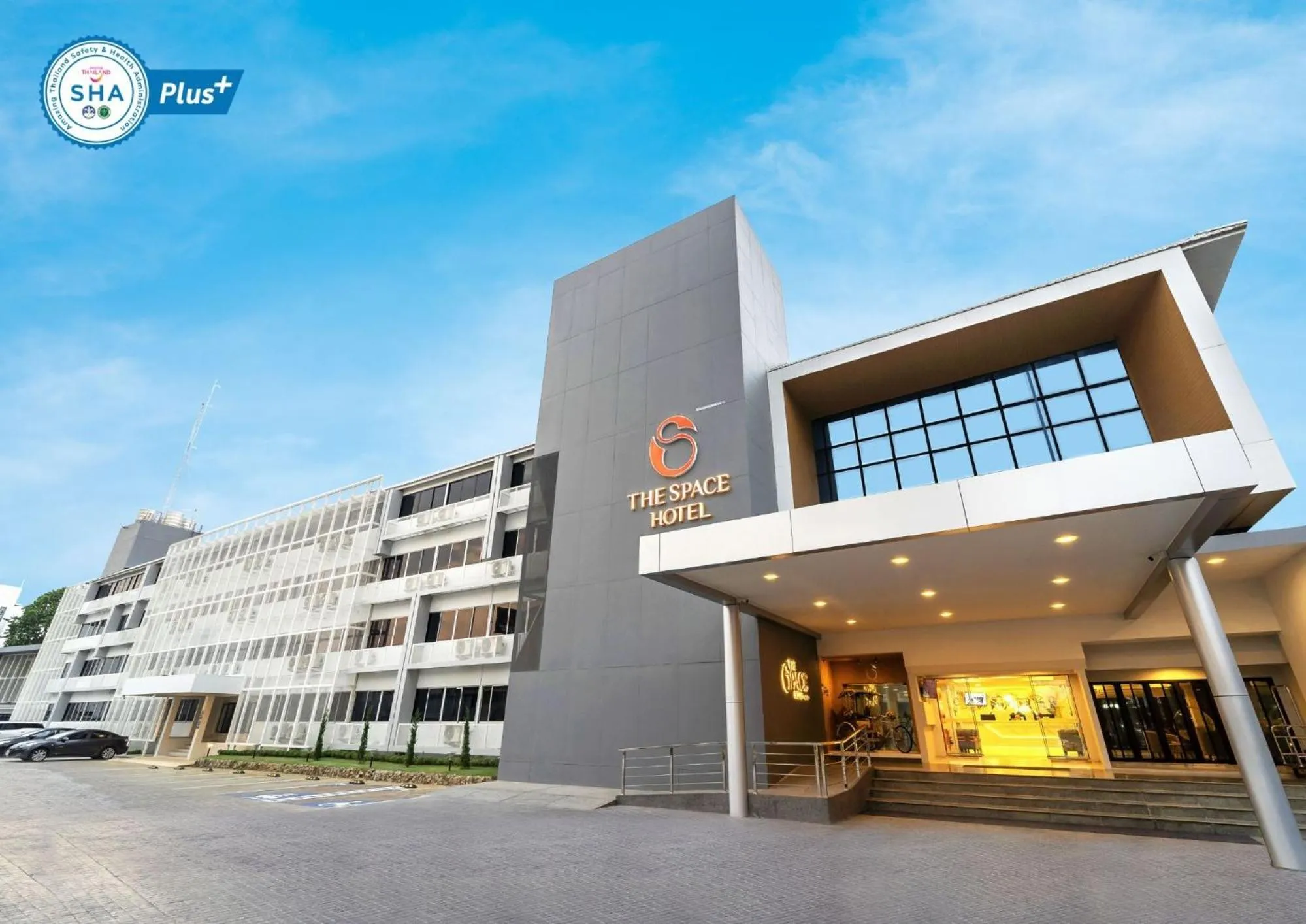 Property building in The Space Hotel Lampang