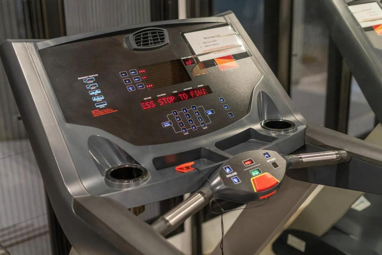 Fitness centre/facilities in The Space Hotel Lampang