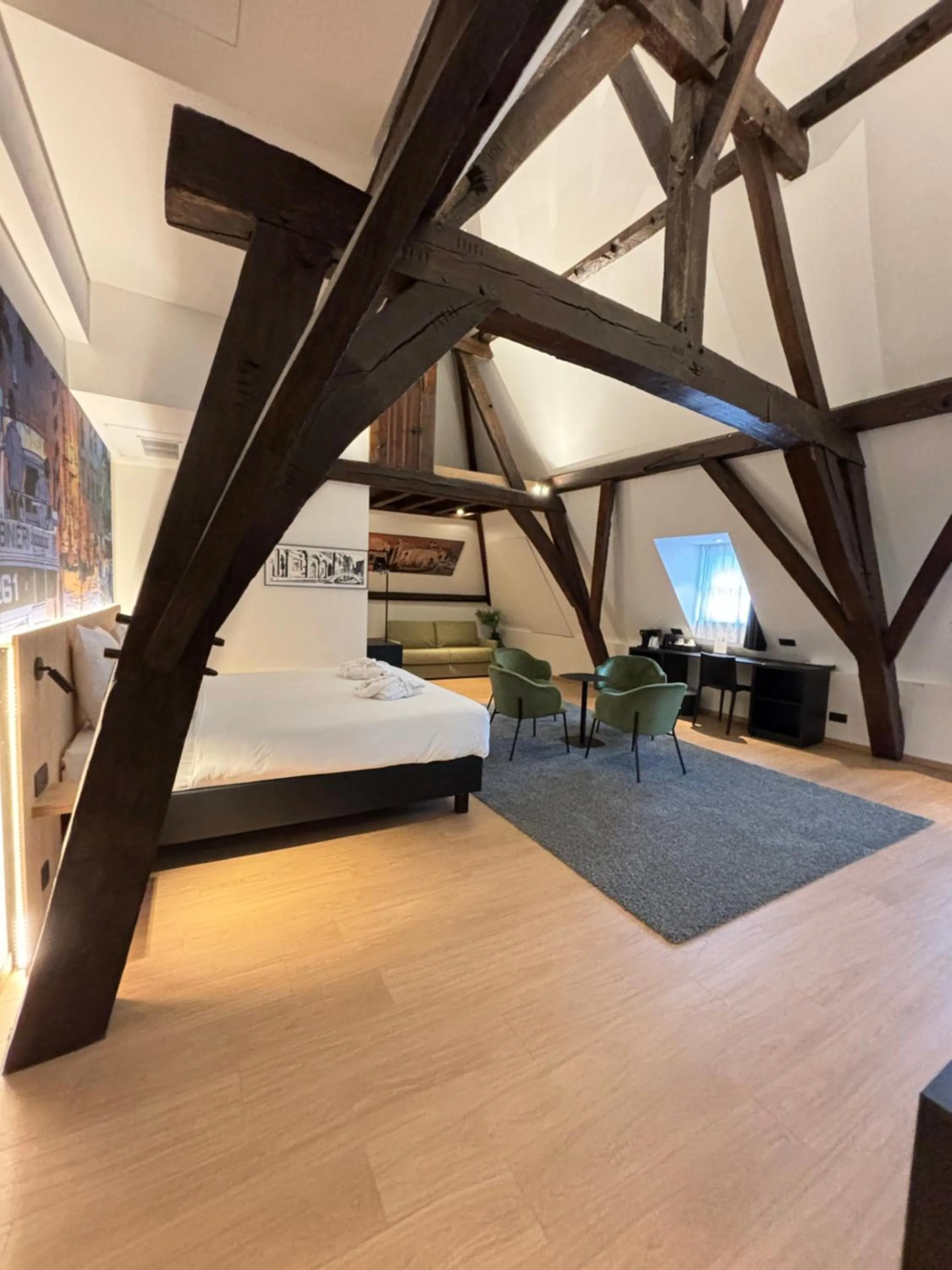 Bed in Comic Art Hotel