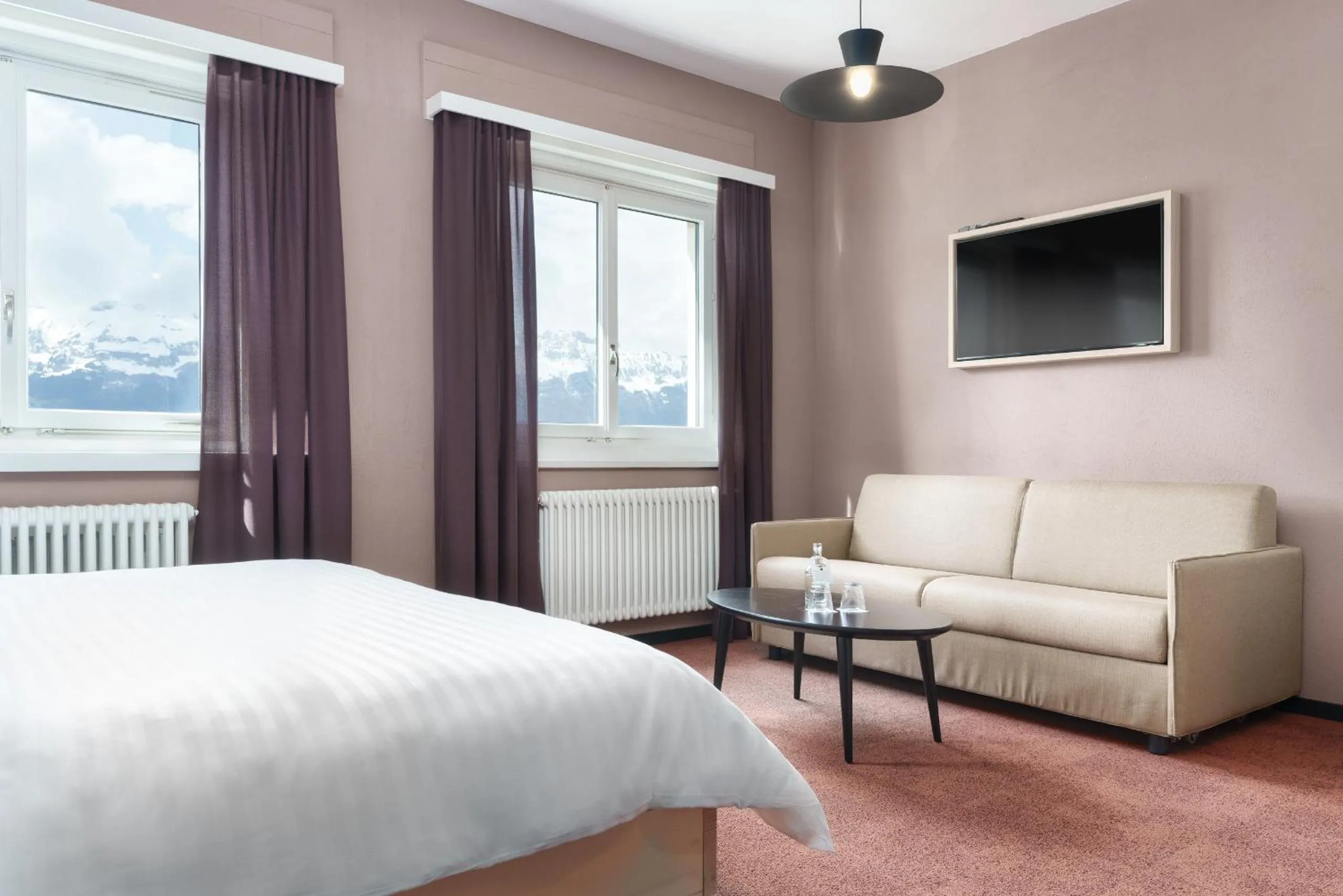 Living room, Bed in Kloster by b-smart