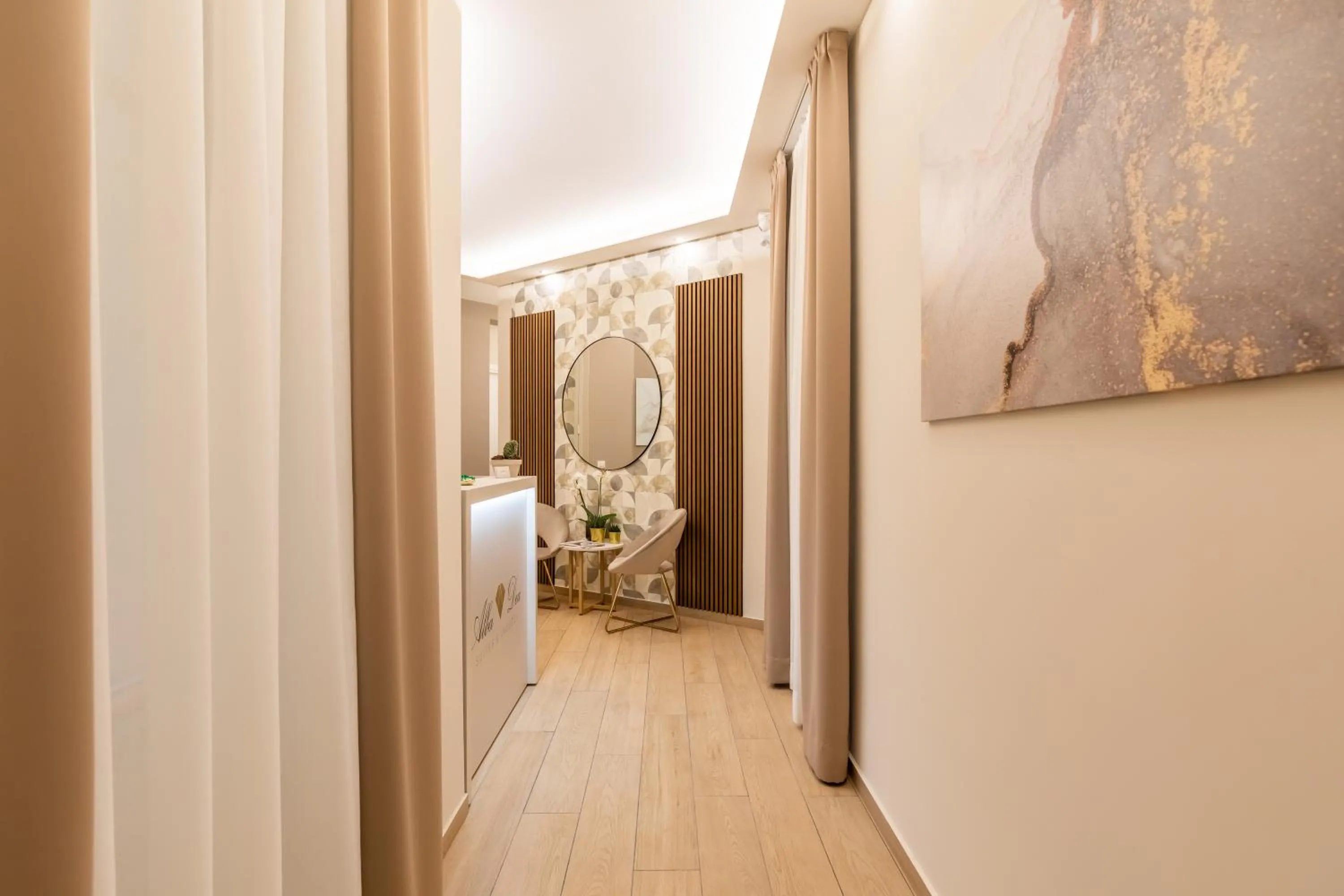 Lobby or reception, Bed in AlbaDea Suites&Jacuzzi