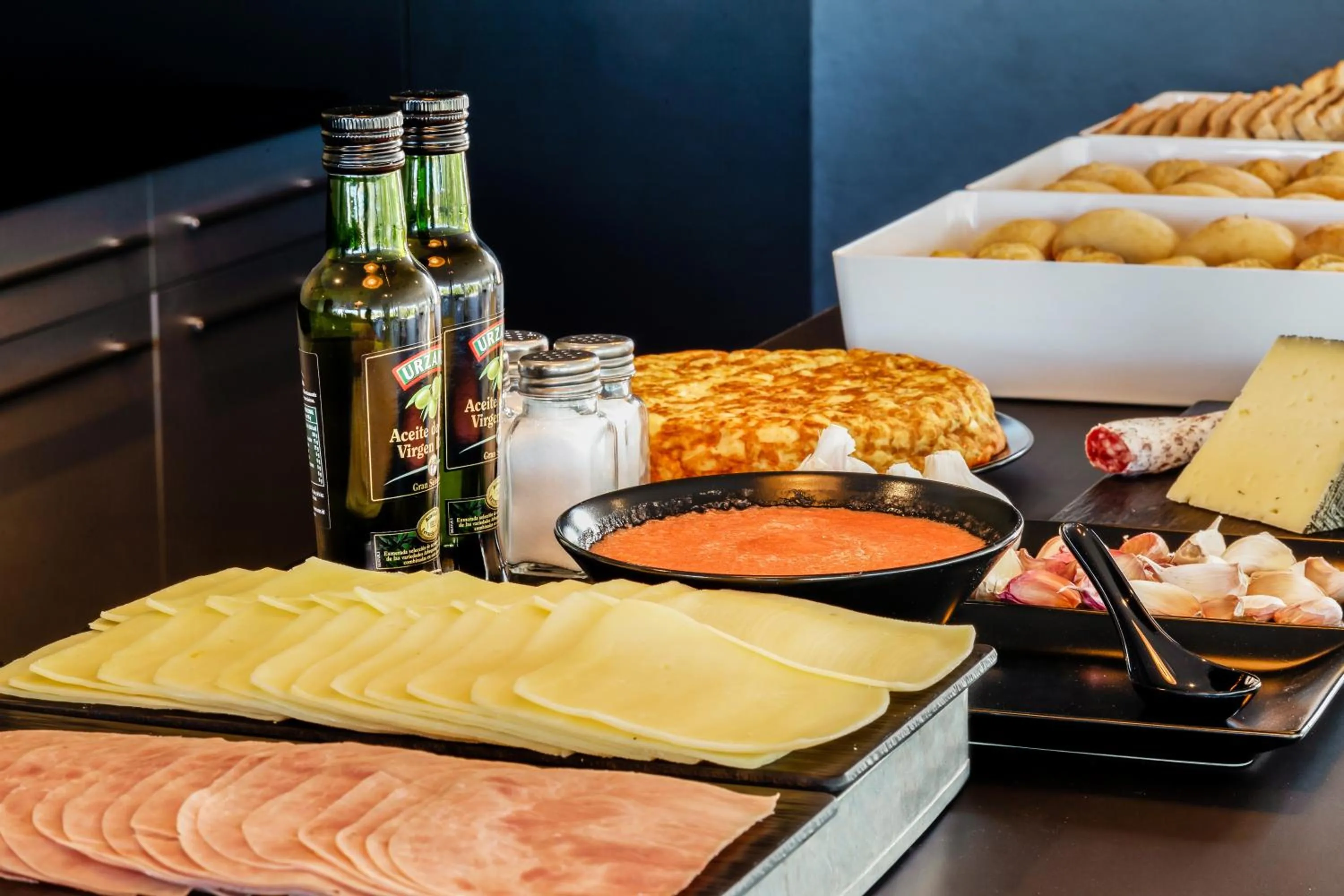 Buffet breakfast in B&B HOTEL Oviedo