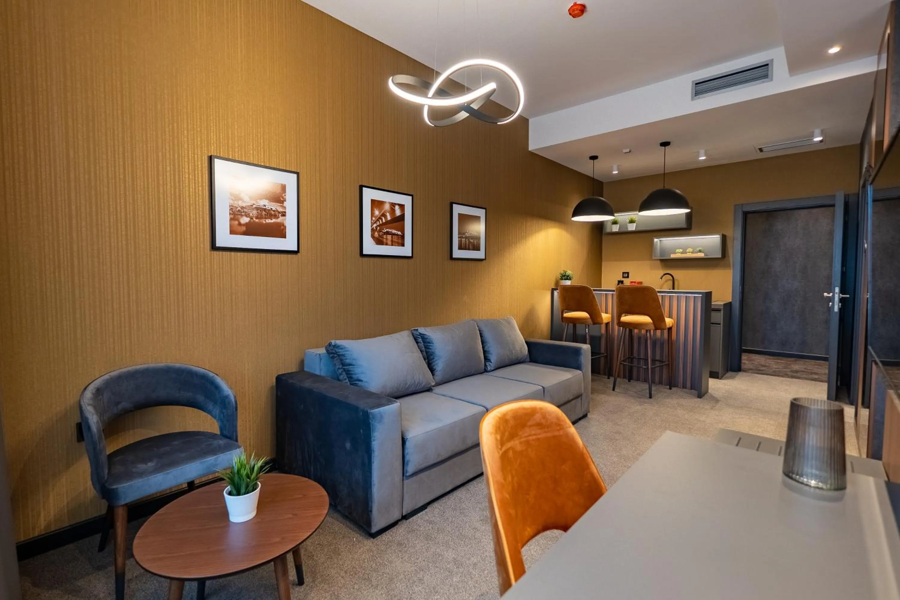 Living room in Hotel Element