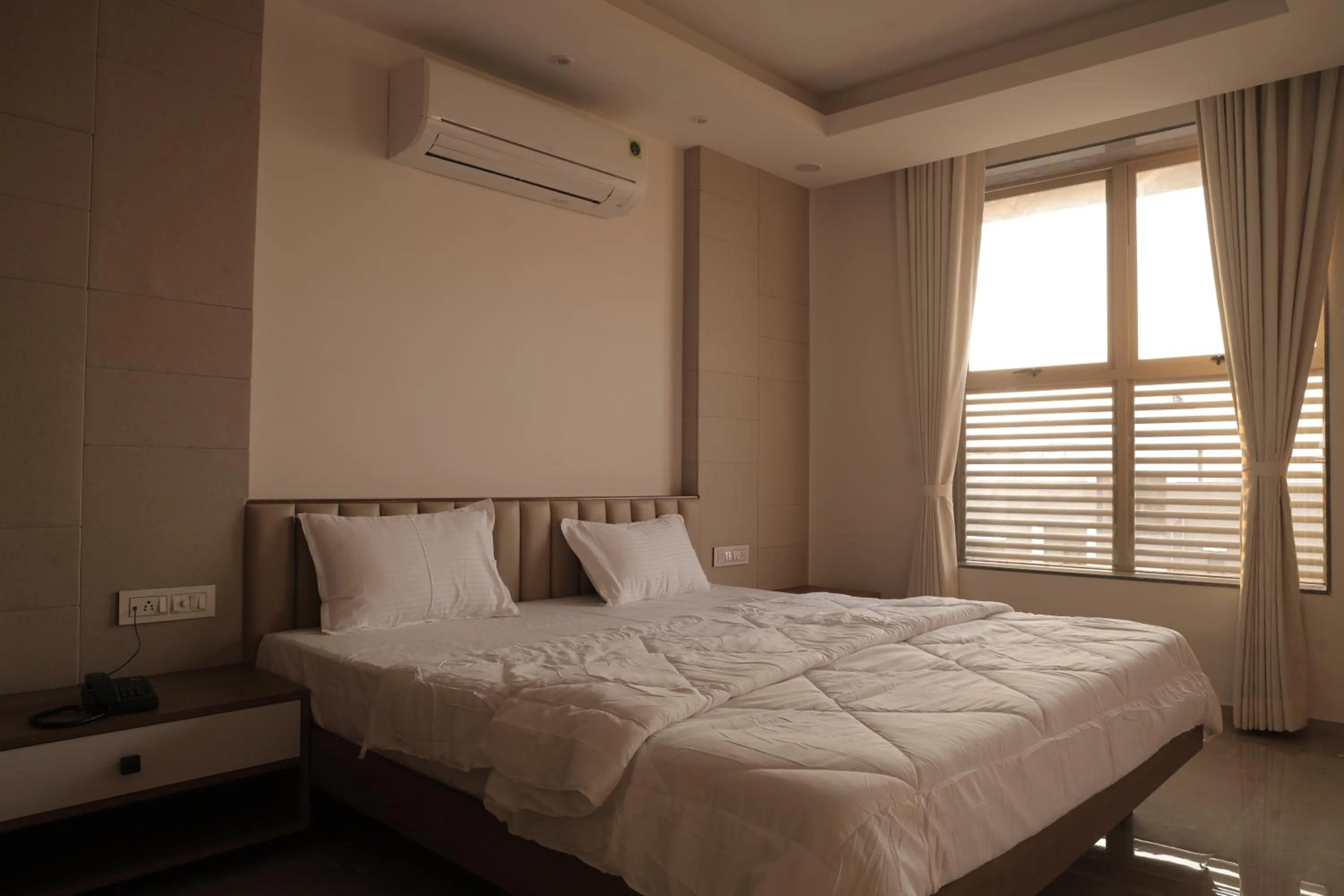 Bed in The Presidential Suites