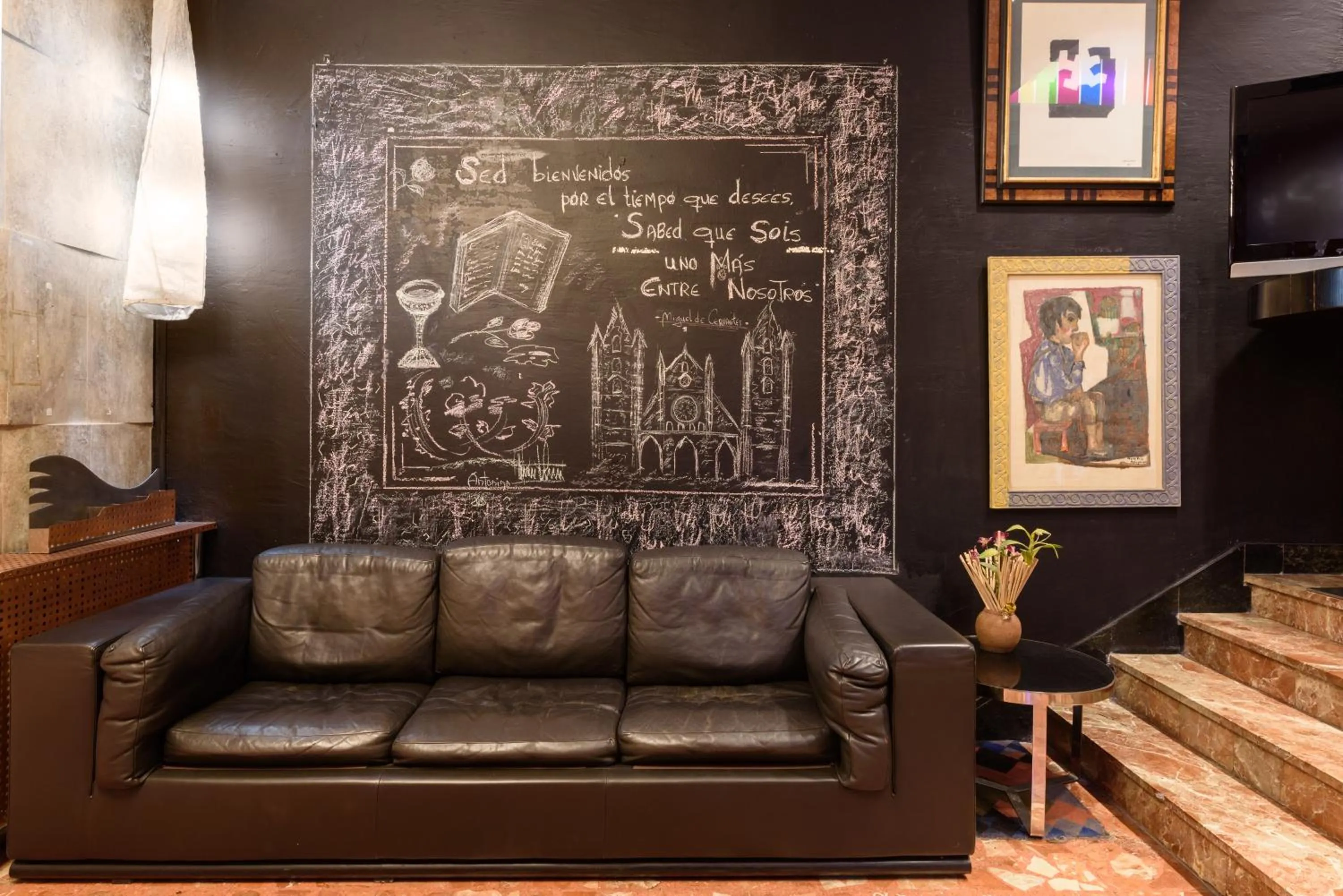 Lobby or reception in Crisol Quindós