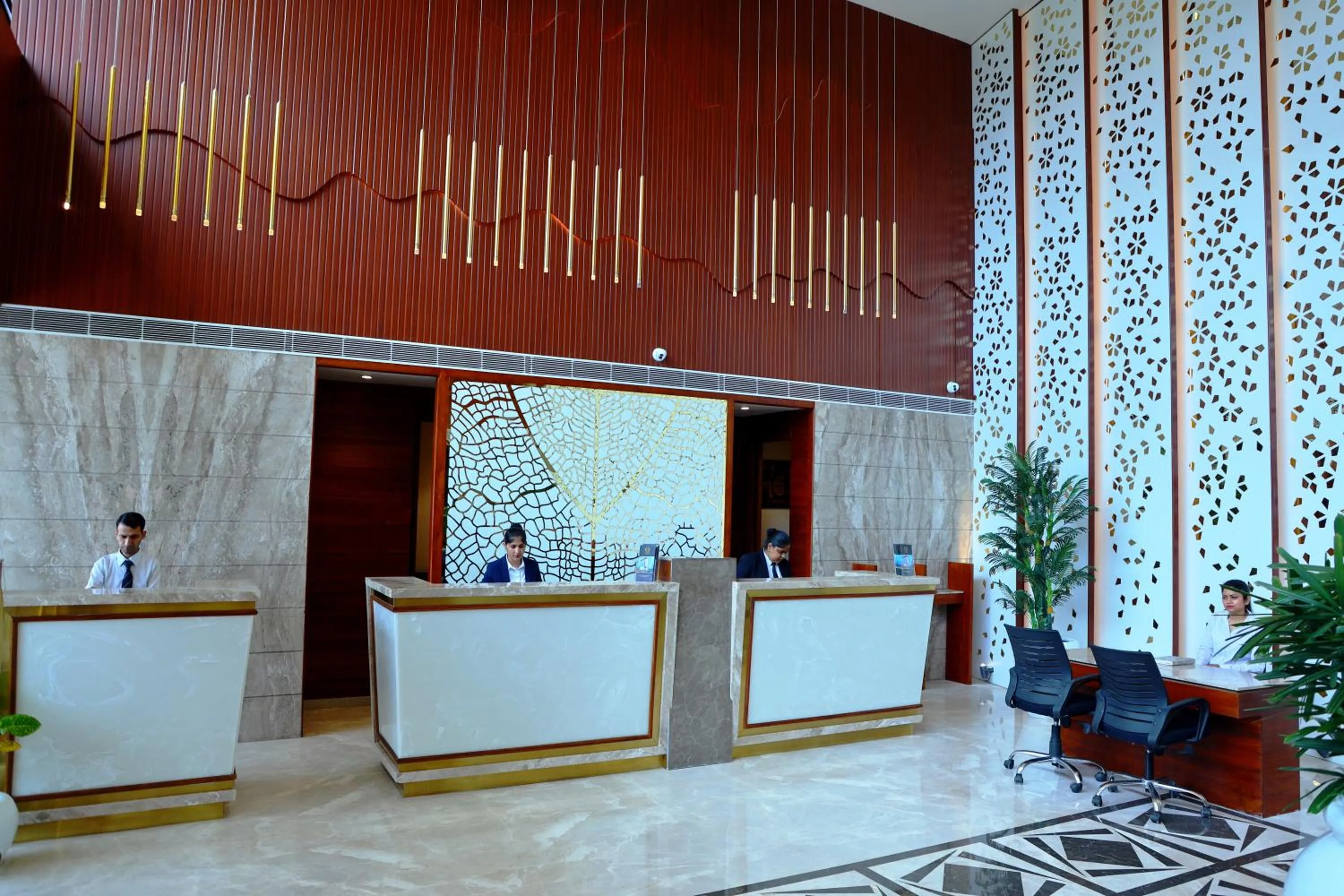 Lobby or reception in Mariton Hotel
