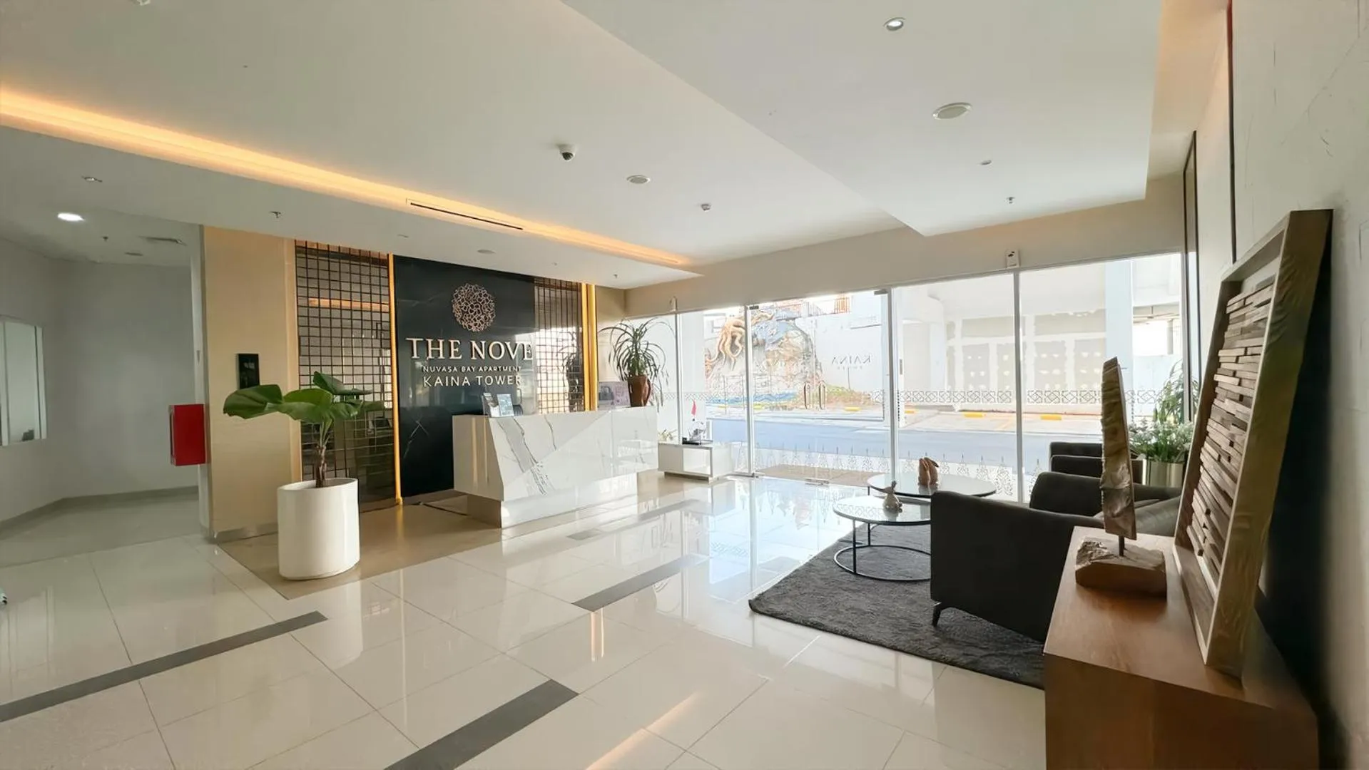 Lobby or reception in REOTEL at THE NOVE - NUVASA BAY Serviced Apartment
