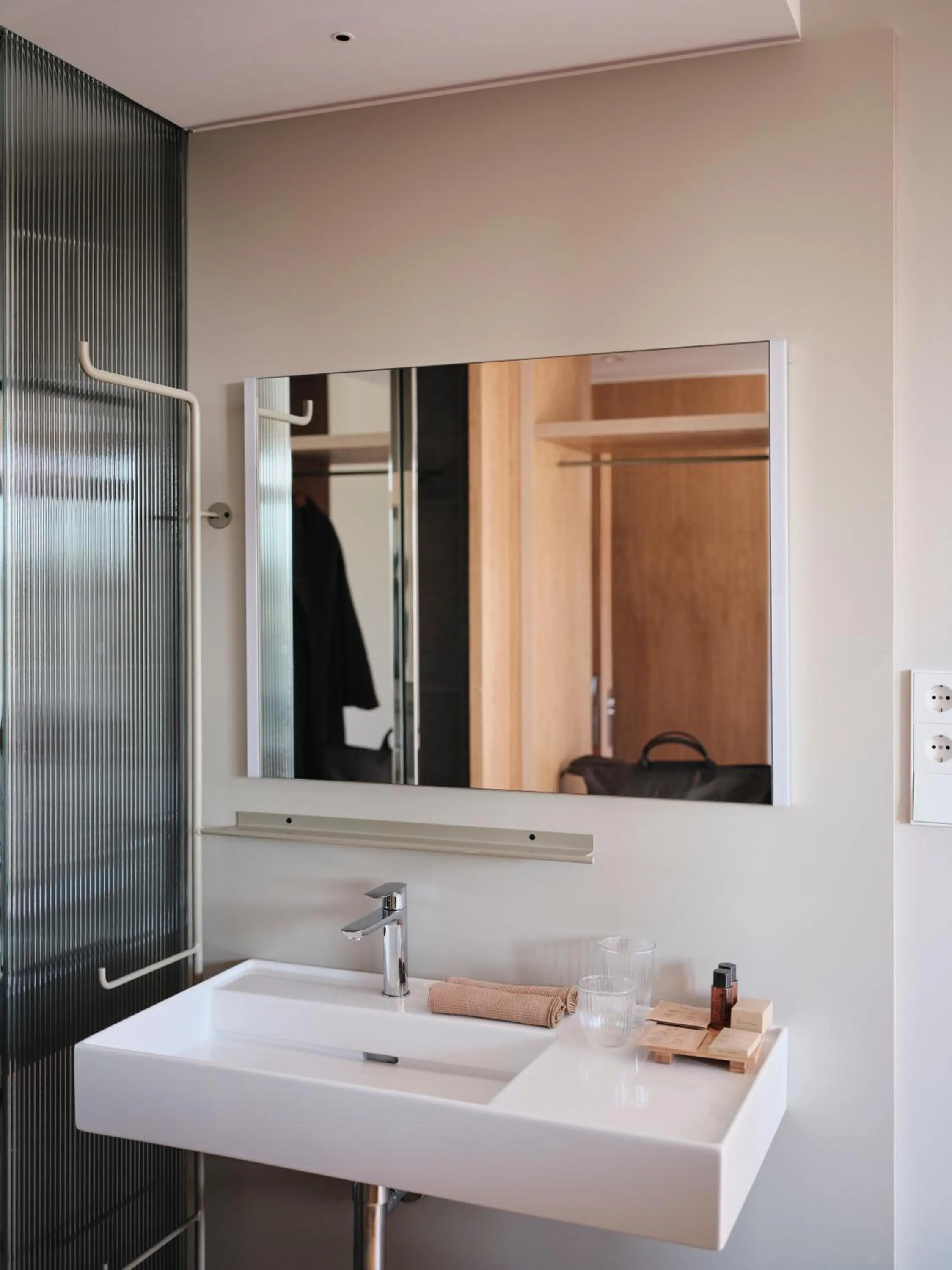 Bathroom in Qgat Restaurant Events & Hotel