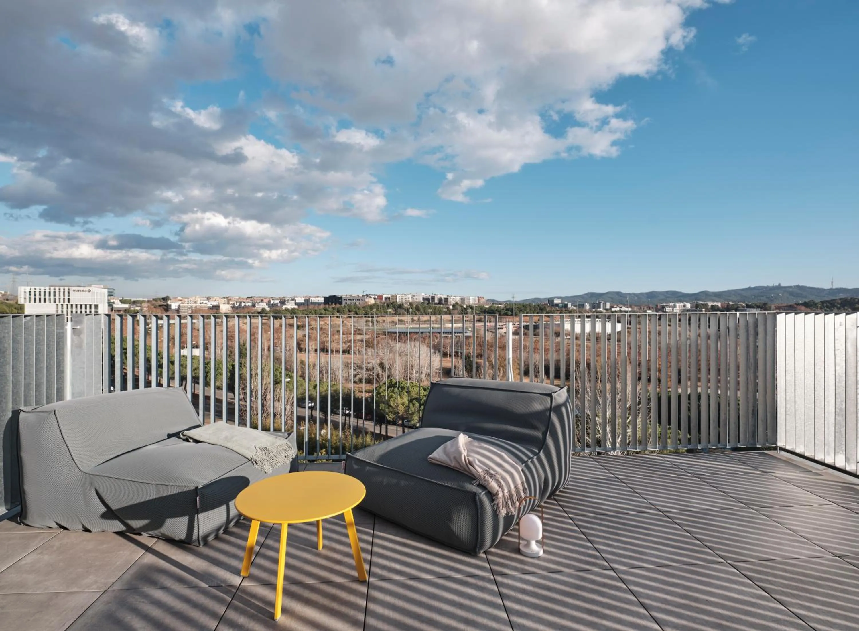 Balcony/Terrace in Qgat Restaurant Events & Hotel