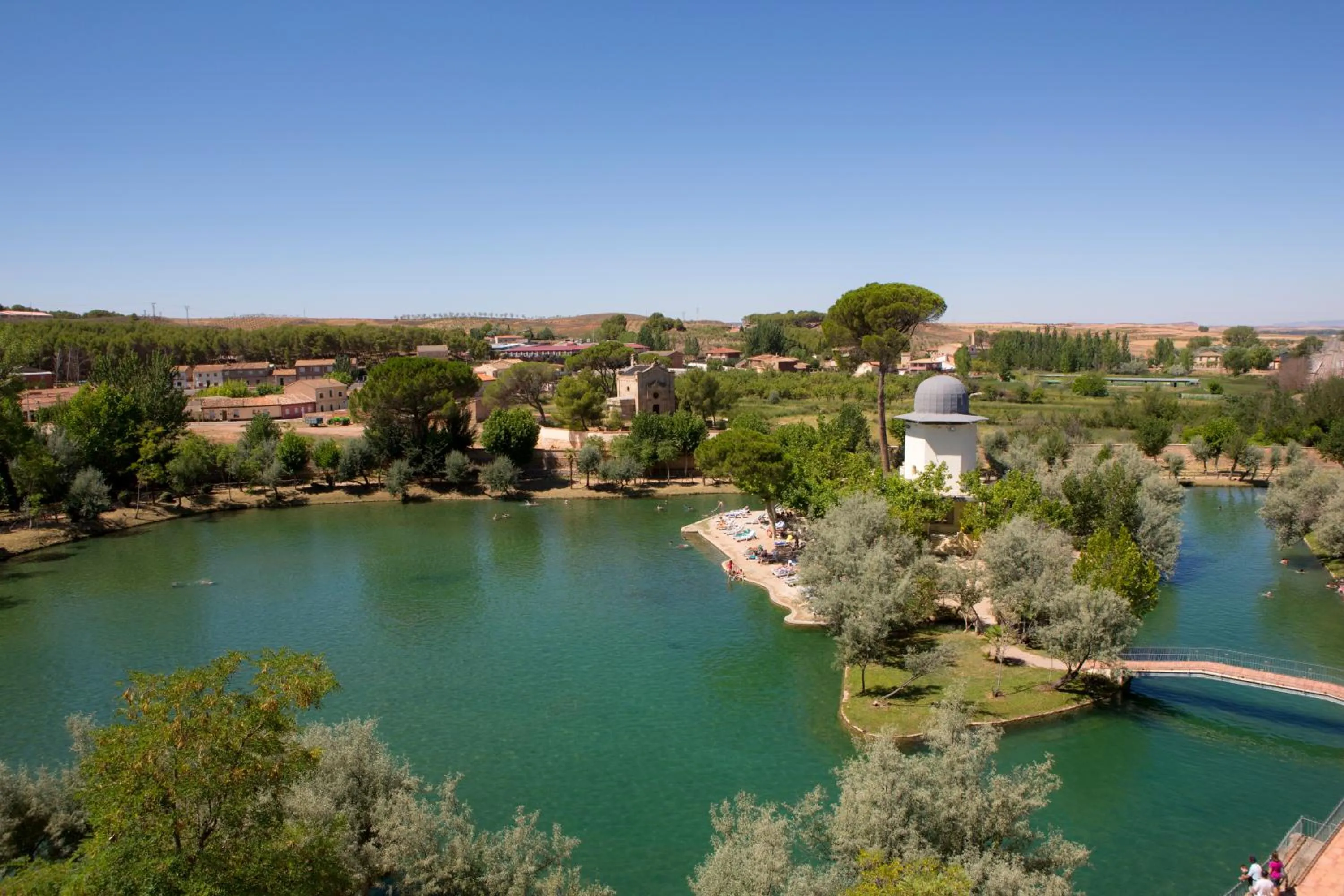 Open Air Bath in Hotel Parque Balneario Termas Pallares