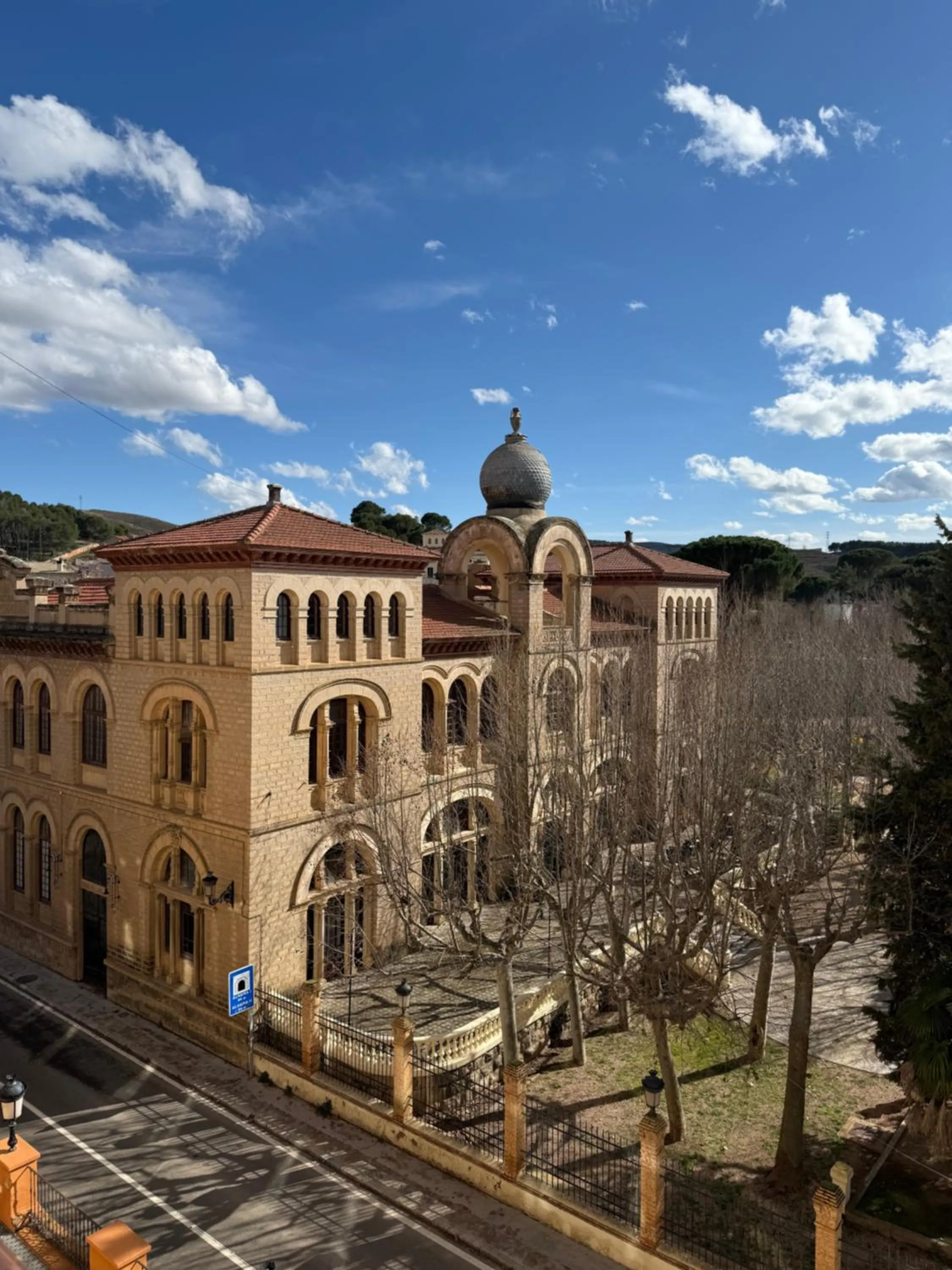 Property building in Hotel Parque Balneario Termas Pallares