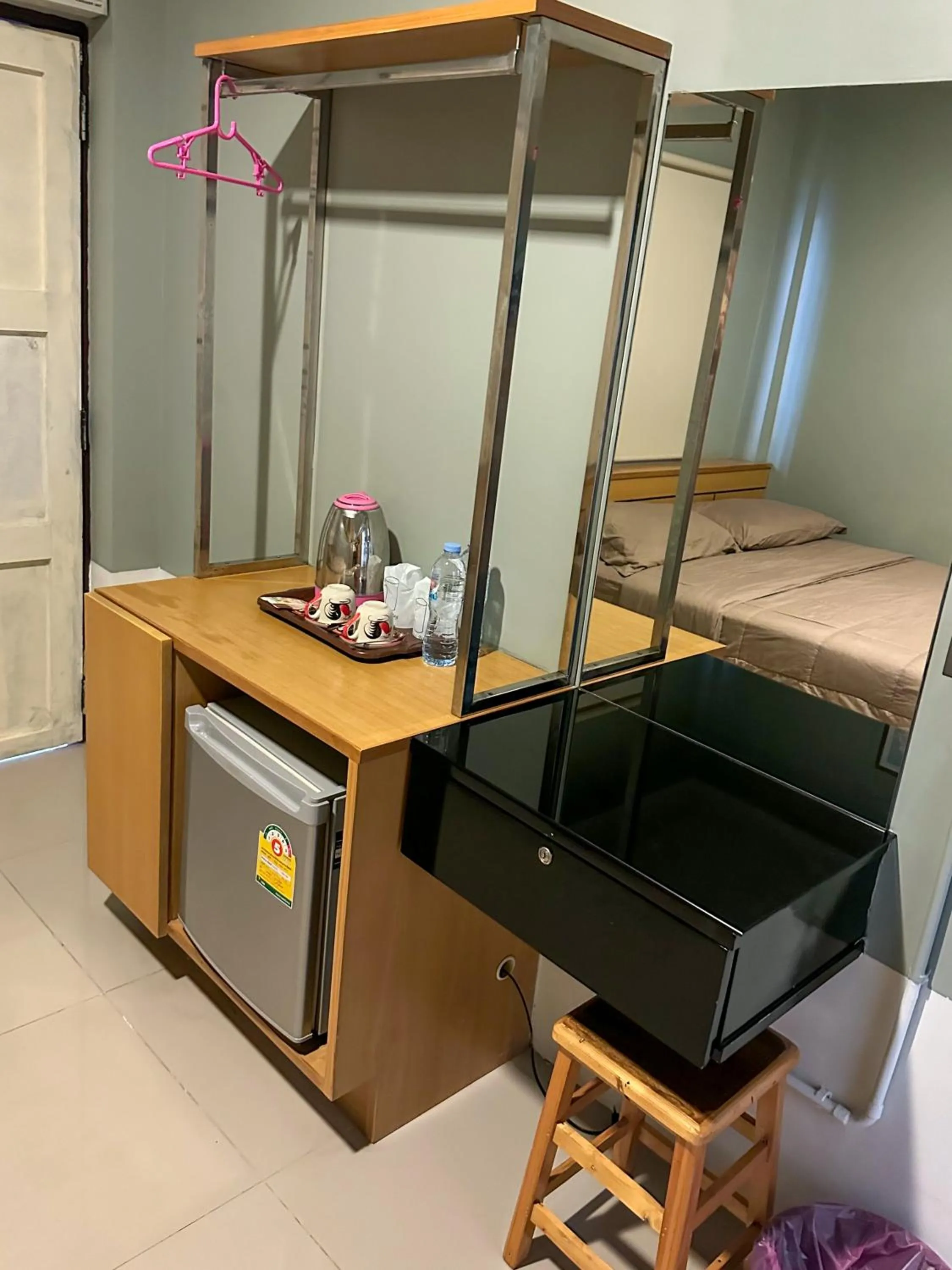 Bed in Baan Chiang Maan