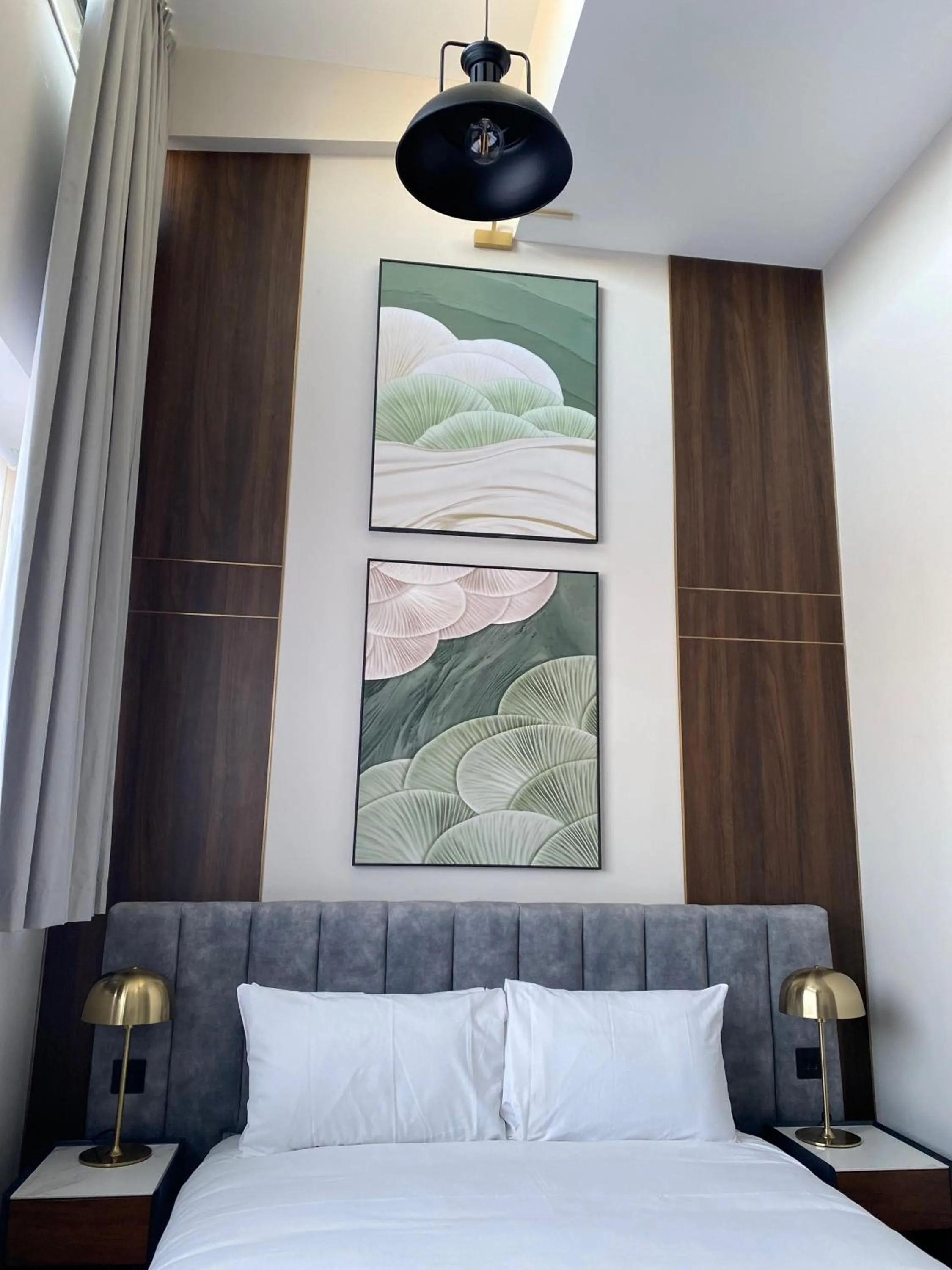 Decorative detail, Bed in Vive Hotel