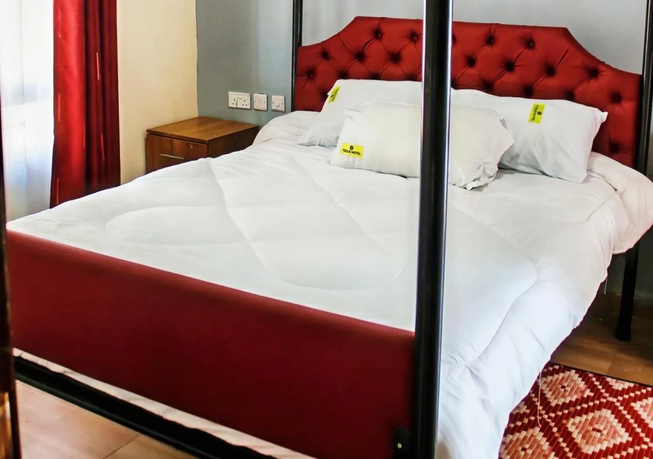 Bed in Toque Hotel