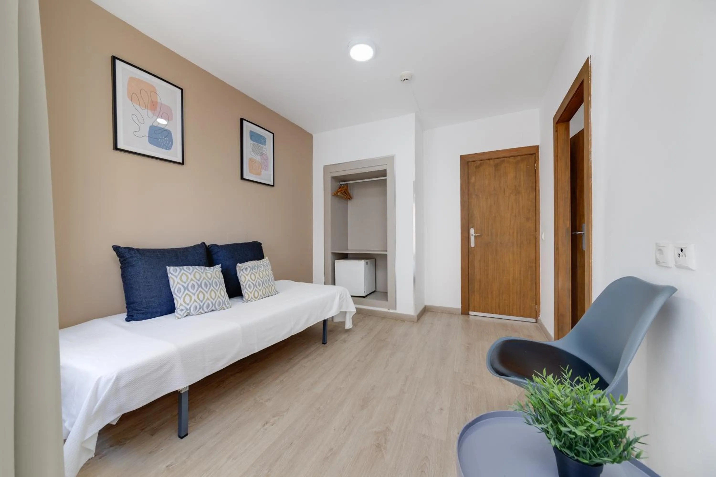 Bedroom, Bed in Hotel Madrid