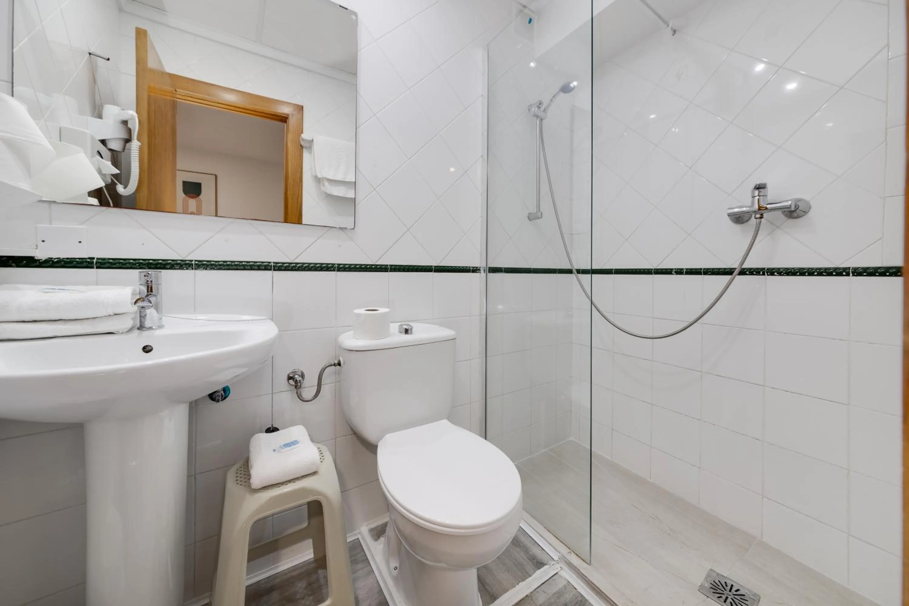 Bathroom in Hotel Madrid