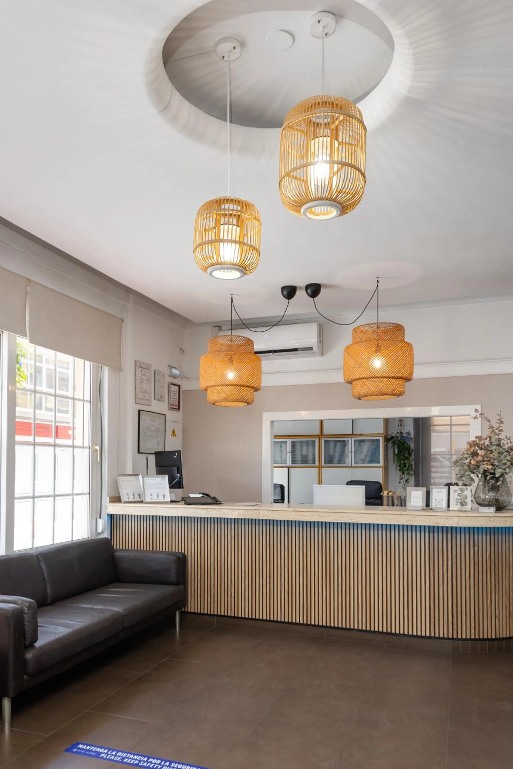 Lobby or reception in Hotel Madrid