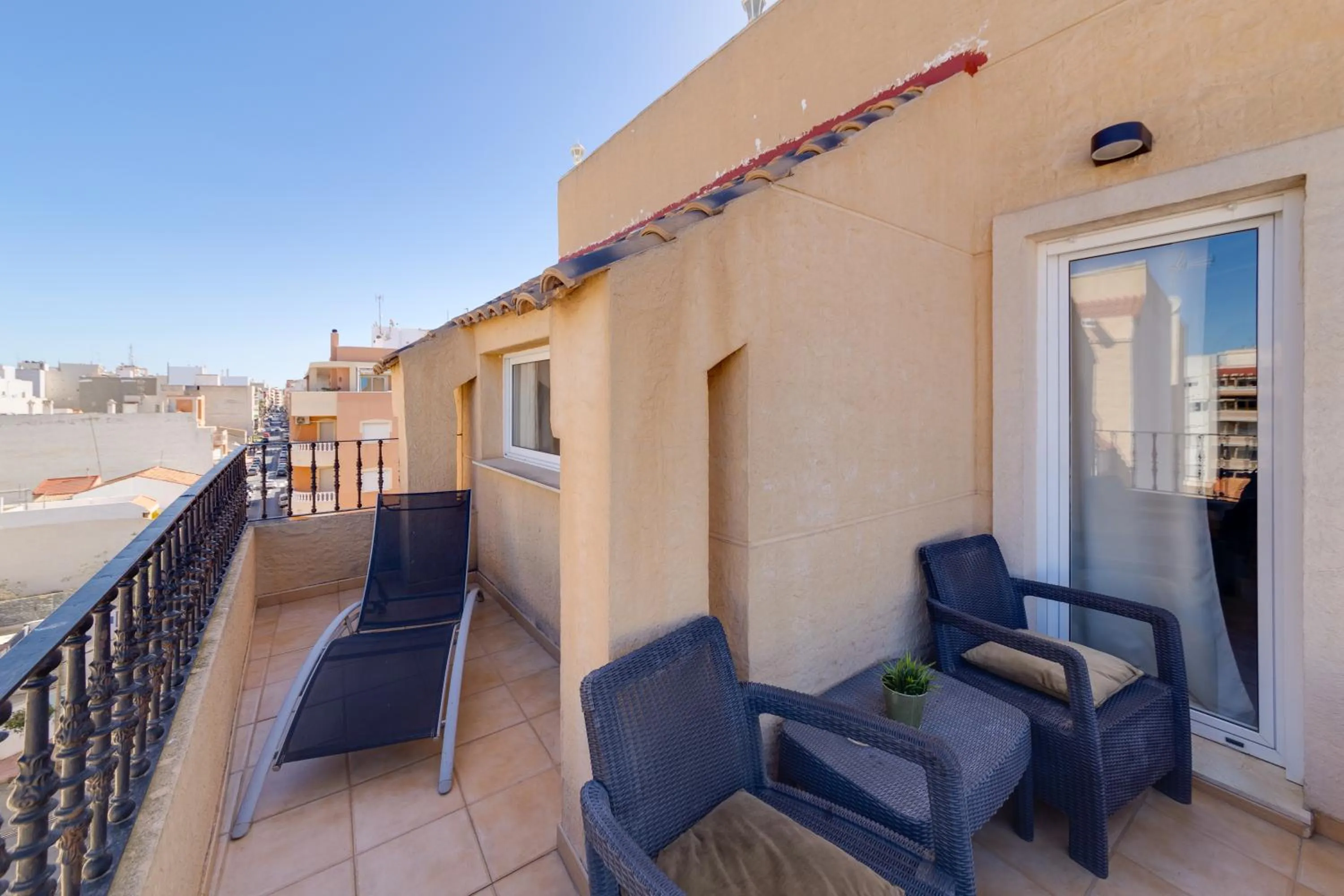 Balcony/Terrace in Hotel Madrid