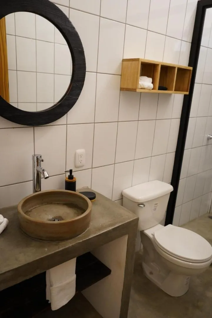 Bathroom in Hotel Kraken