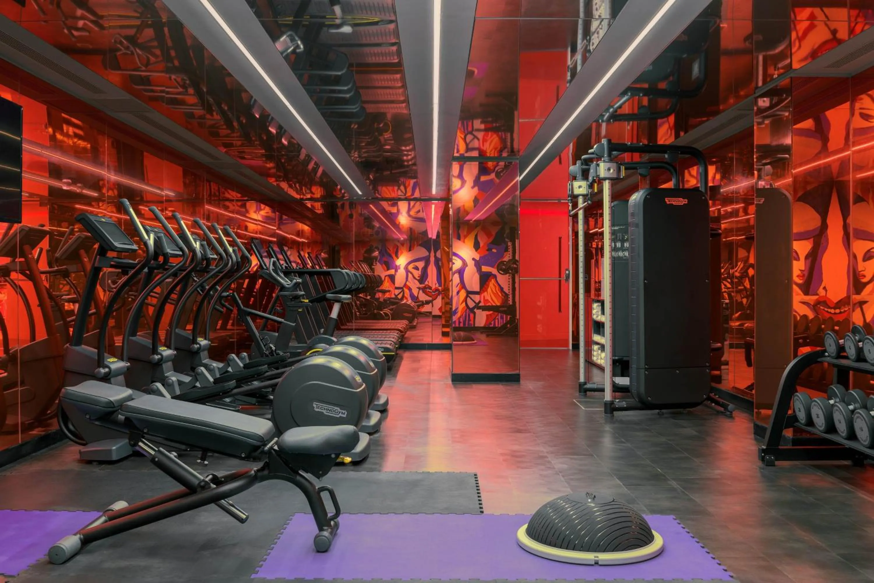 Fitness centre/facilities in W Ibiza