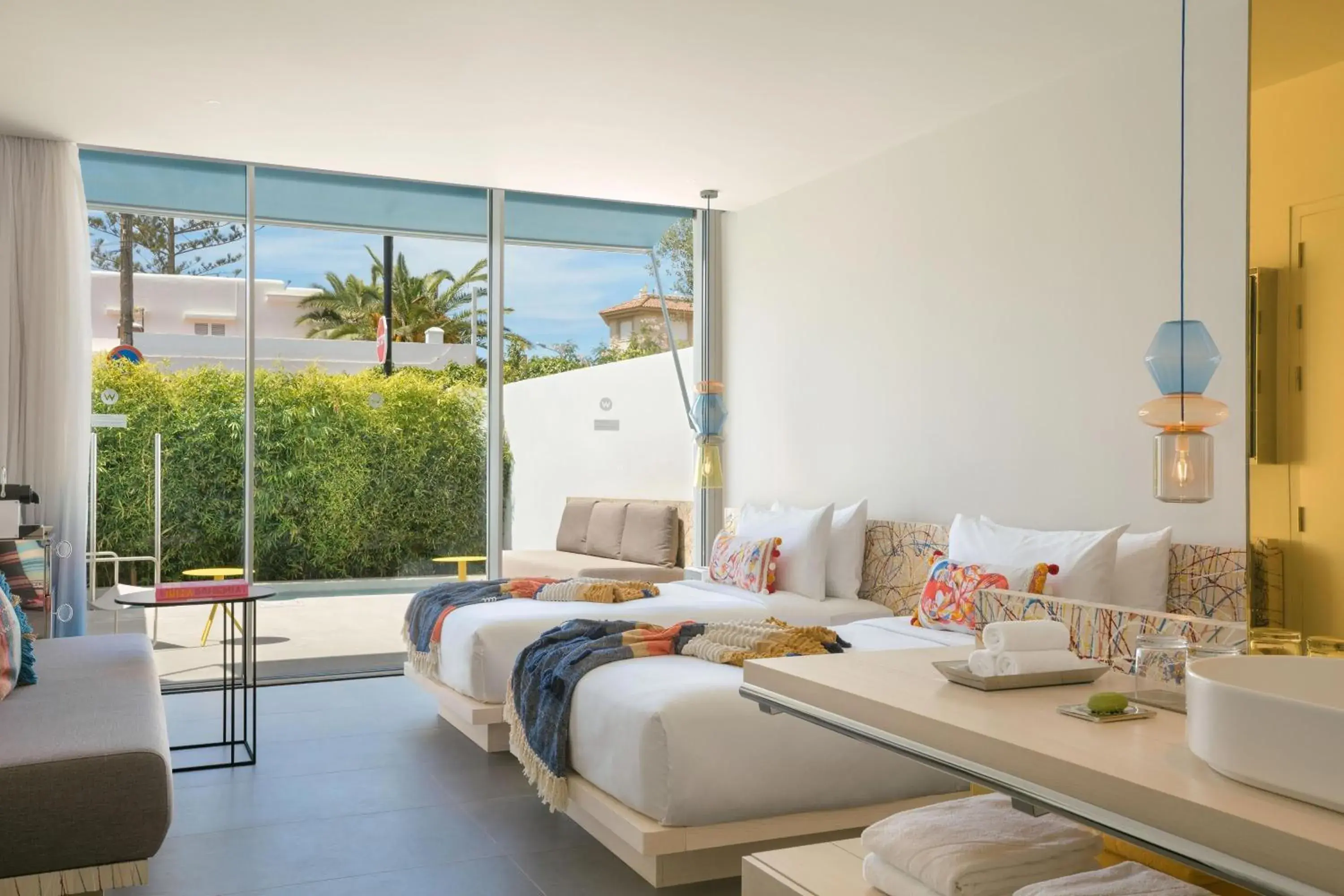 Deluxe Twin Room with Plunge Pool in W Ibiza Deluxe Twin Room with Plunge Pool in W Ibiza