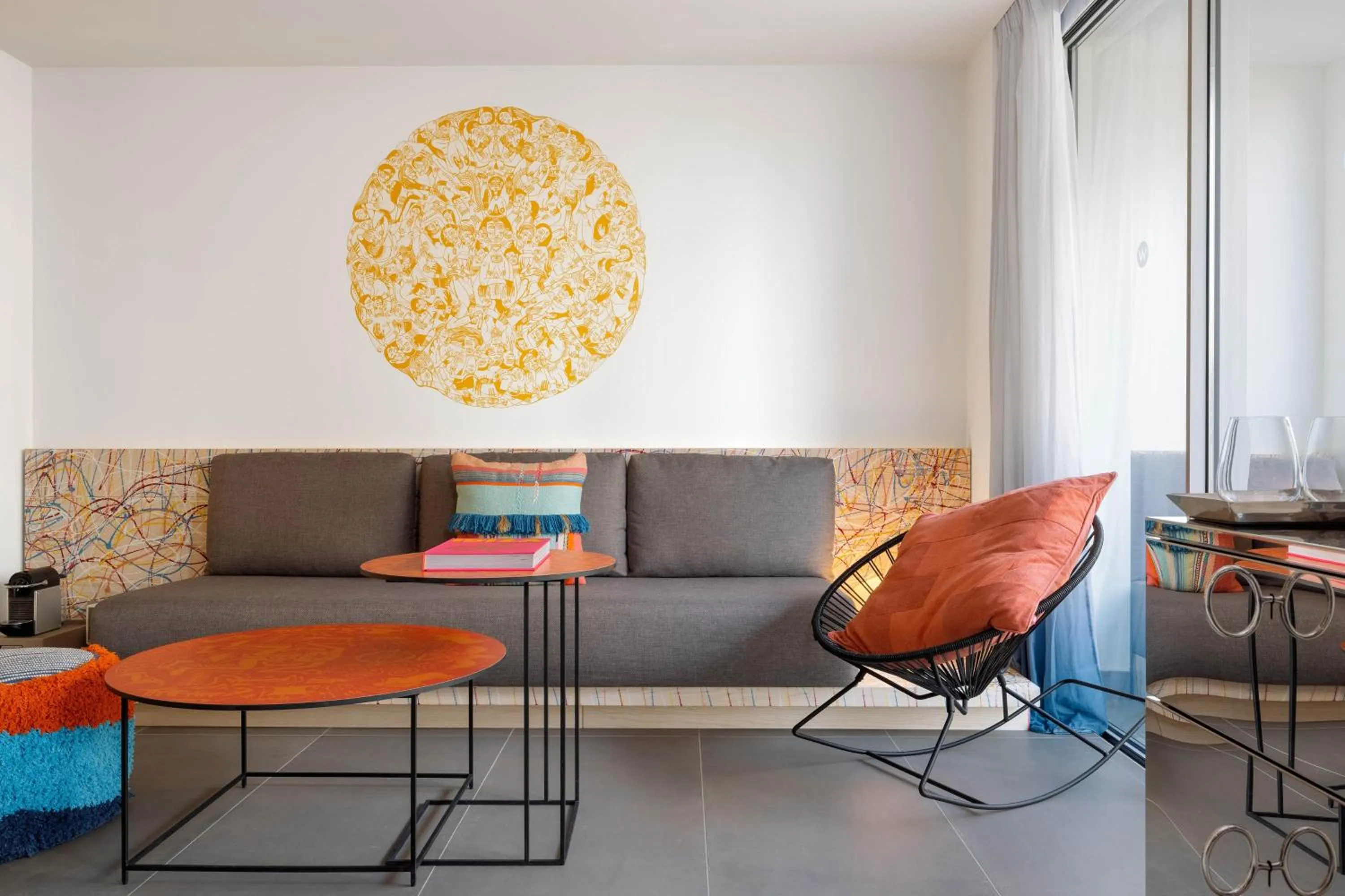 Photo of the whole room in W Ibiza