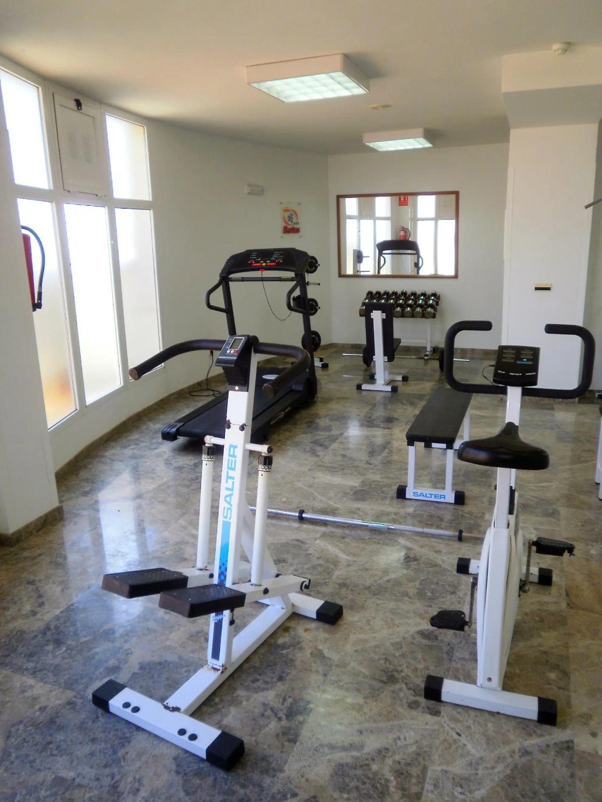 Fitness centre/facilities in Hotel Bartos