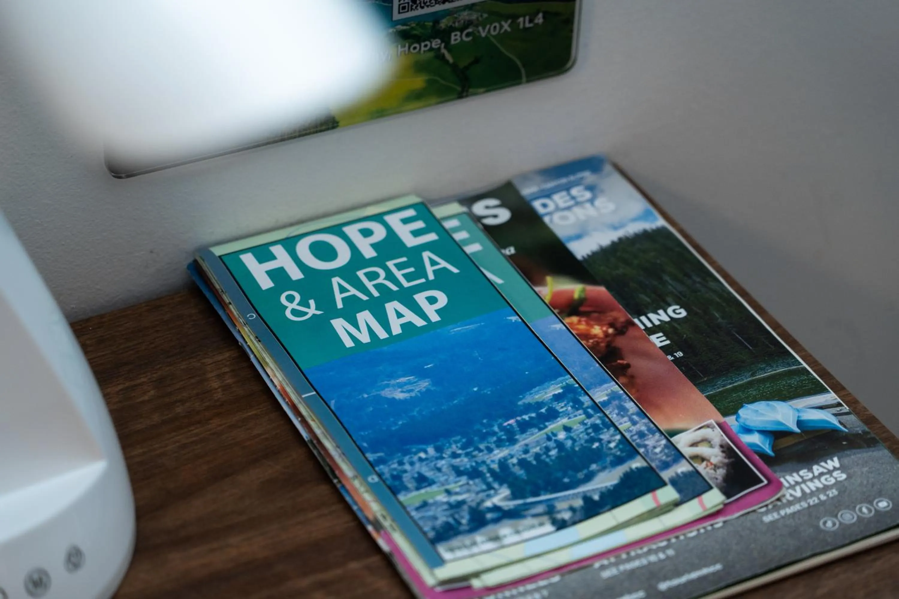 Text overlay in Mountain View Hope Motel